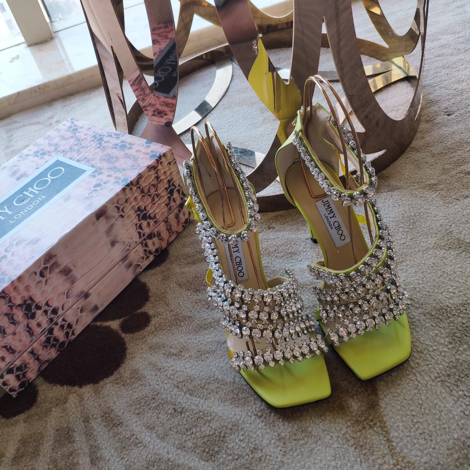 Туфли на шпильке Jimmy Diamond-Edge