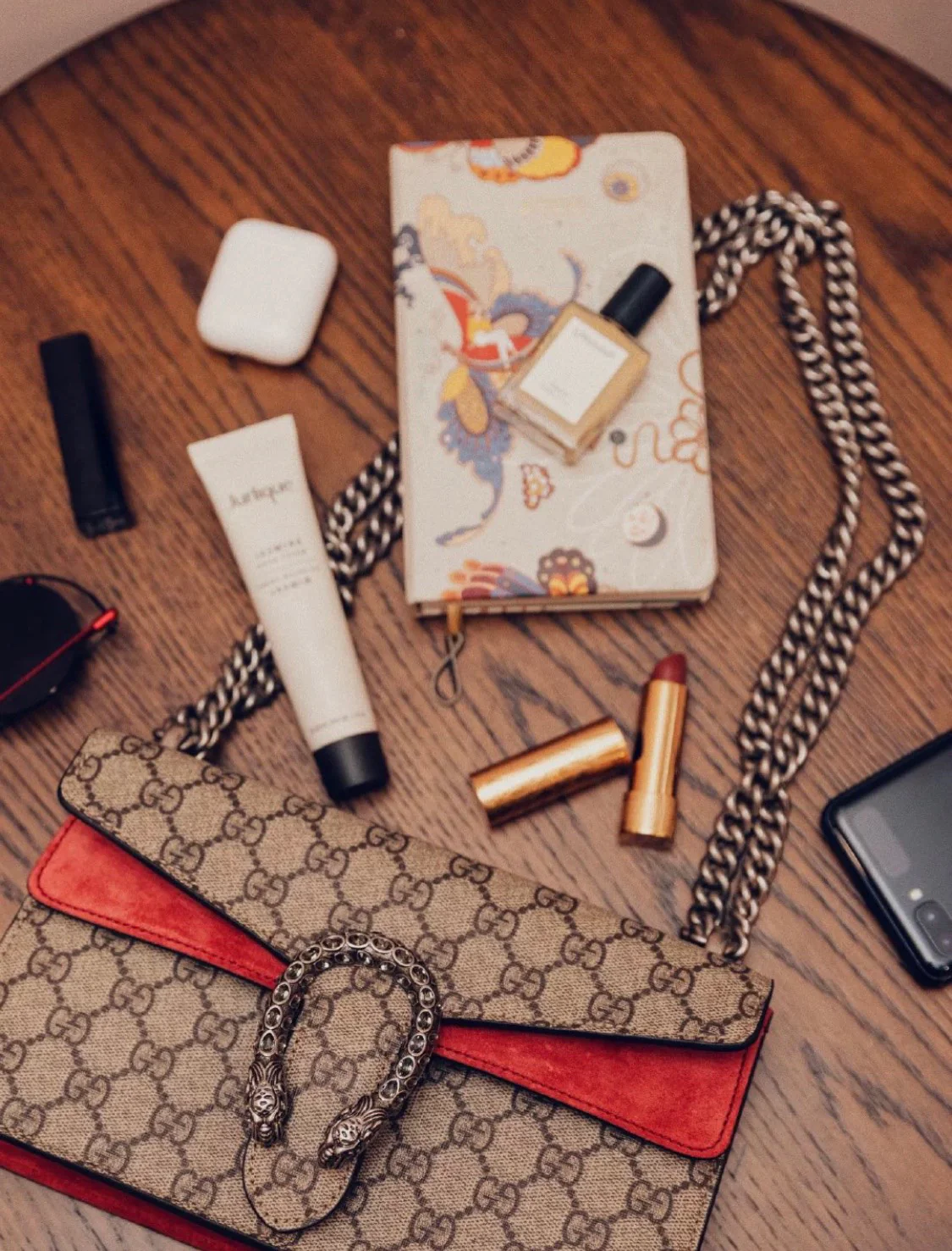 Вдохновение для образа с красной сумкой Dionysus от Gucci