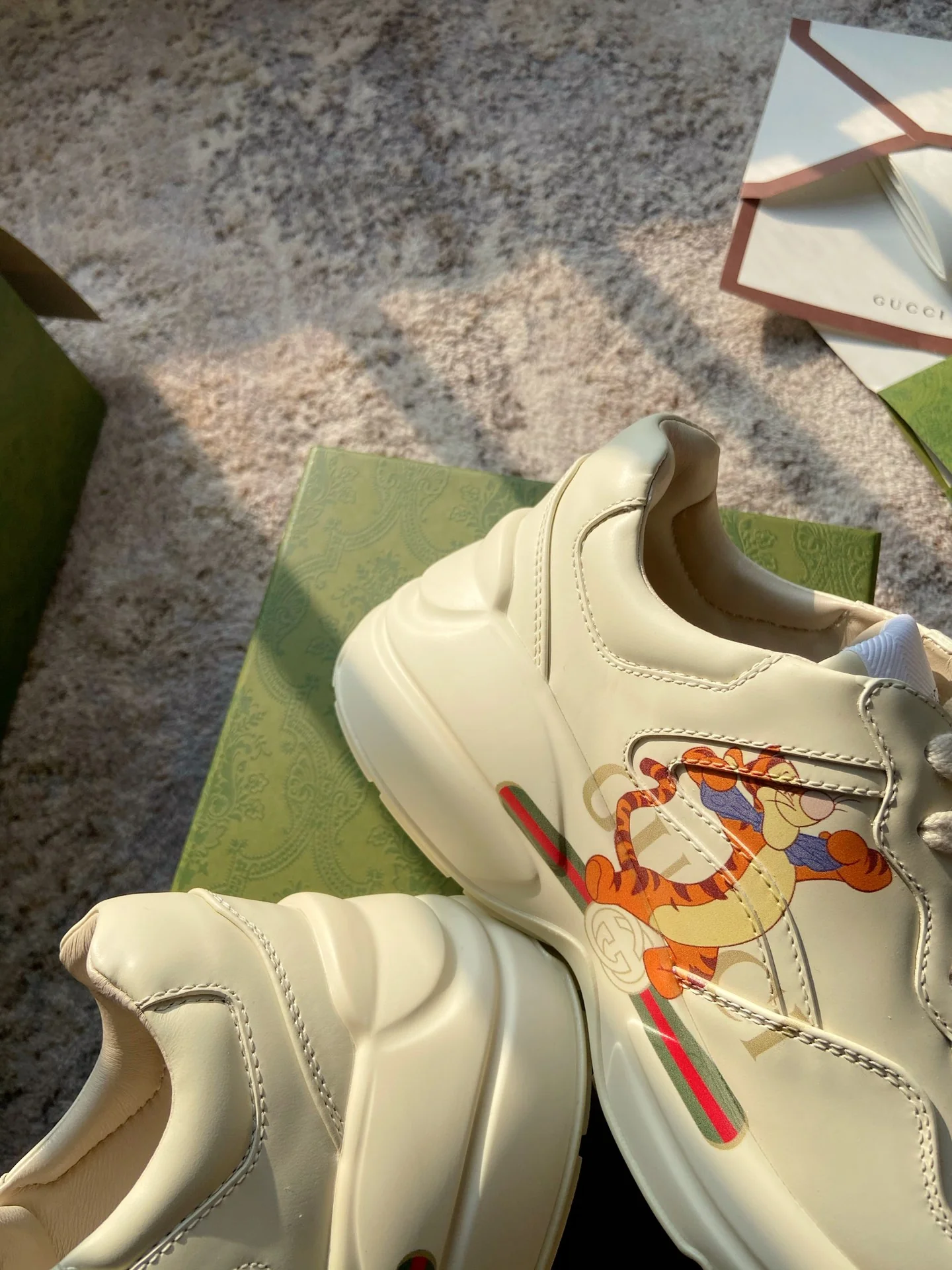 Gucci - Массивные туфли - 25