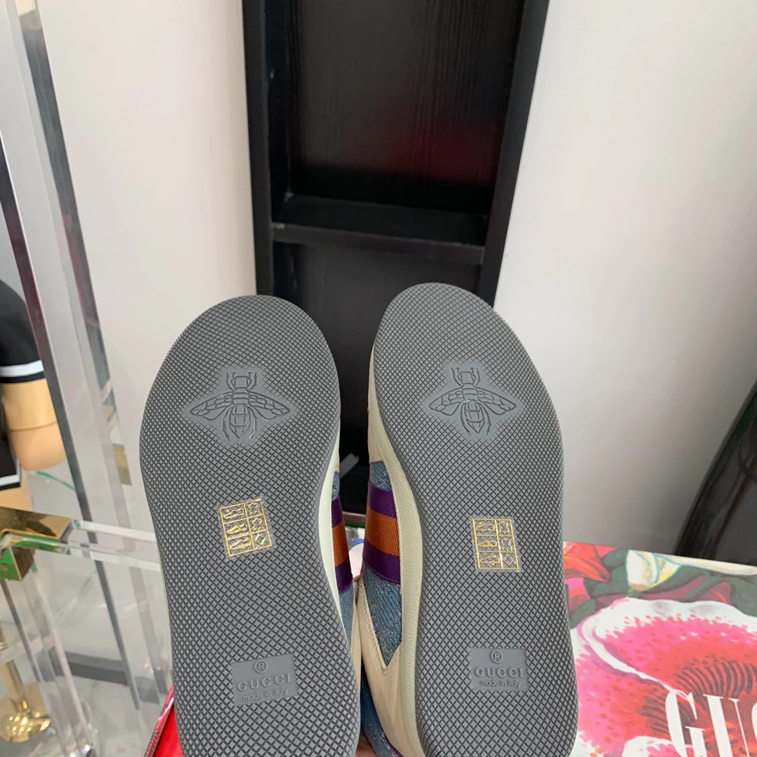 Высокие кроссовки Gucci - Грязные кроссовки - 3