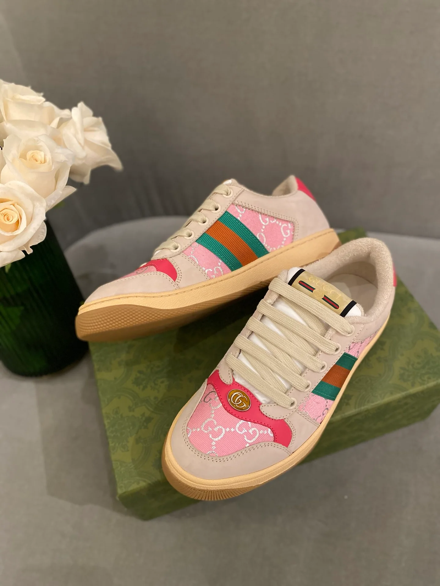 Gucci - Грязные туфли - Кроссовки - 5