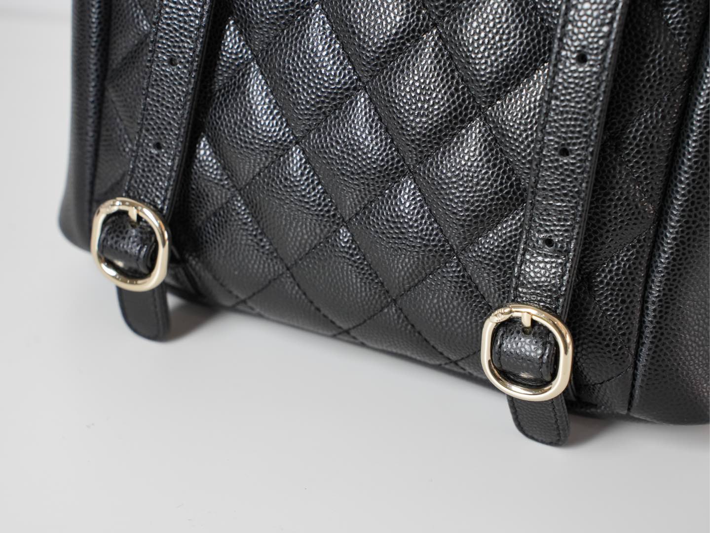 Кожаный рюкзак Chanel Duma - черный