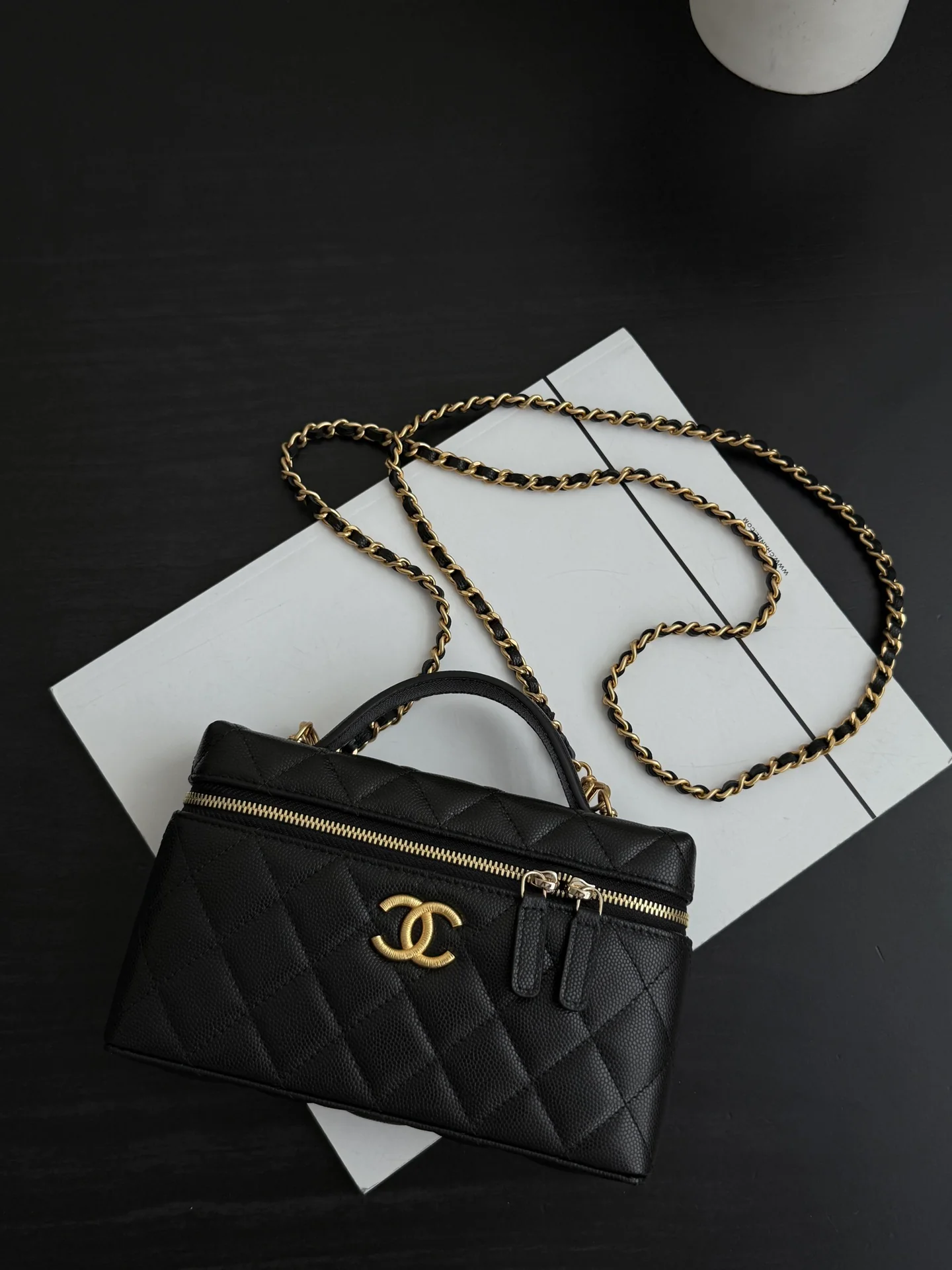 Клатч Chanel 25p-LP Box - черный