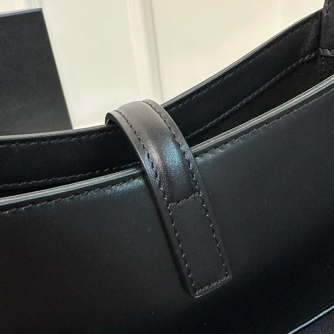 Кожаная сумка через плечо YSL Le 5a 7 - Мини - Черная