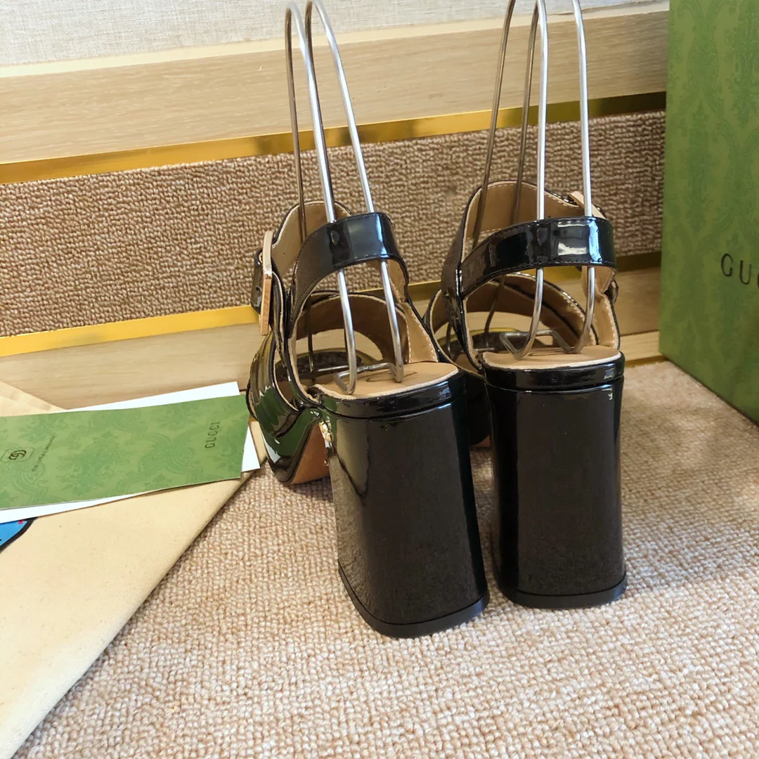 Gucci - Туфли на высоком каблуке - Босоножки на высоком каблуке