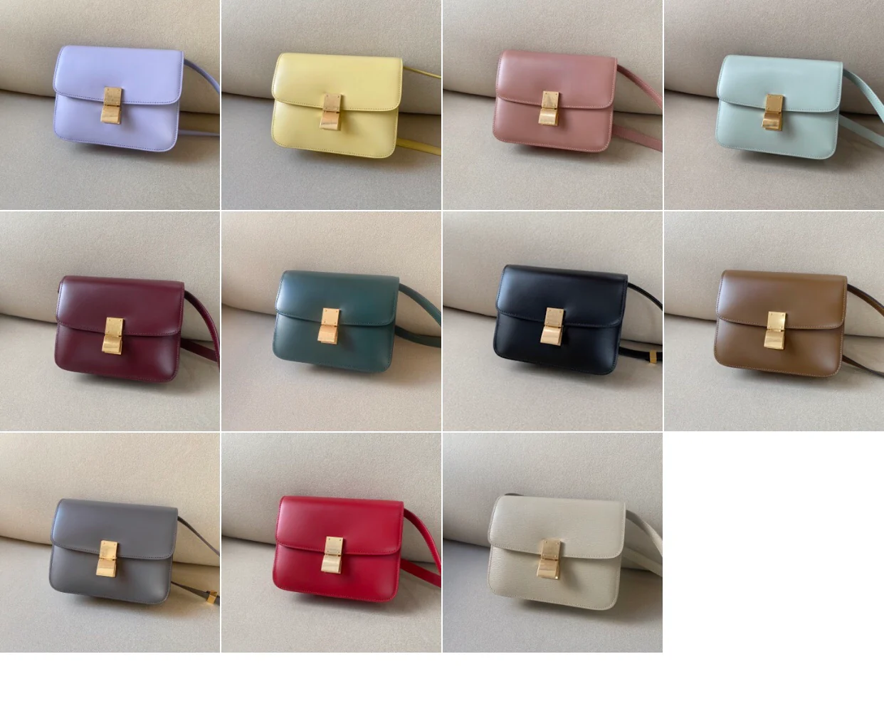 Сумки Celine Box-Tteen из полированной телячьей кожи - изображение из коллекции