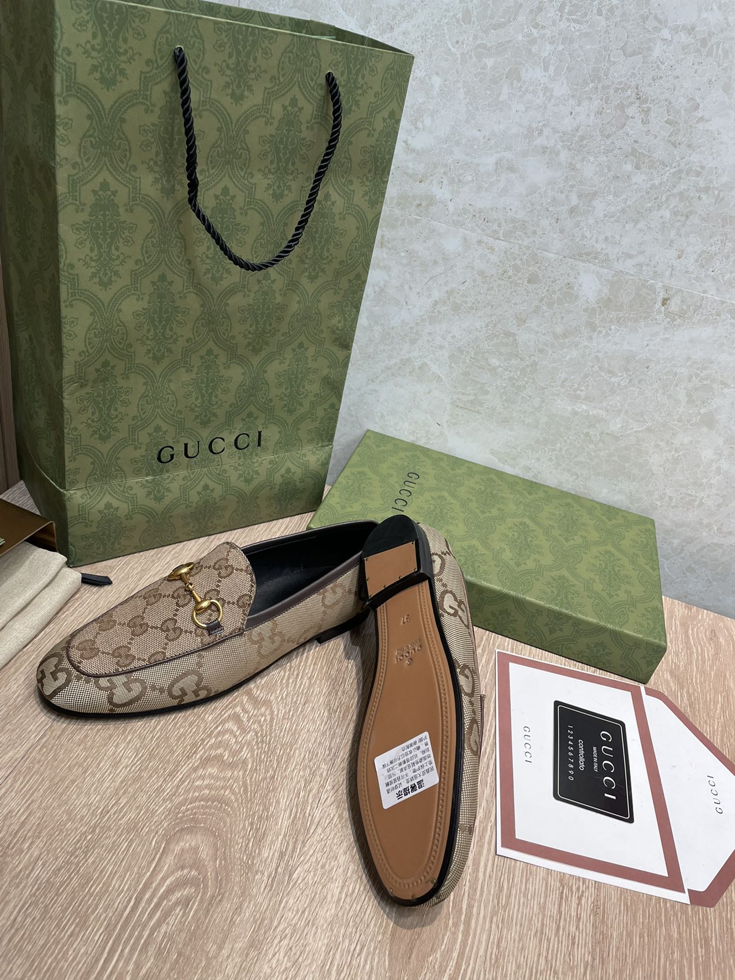 Лоферы на платформе Gucci - 5