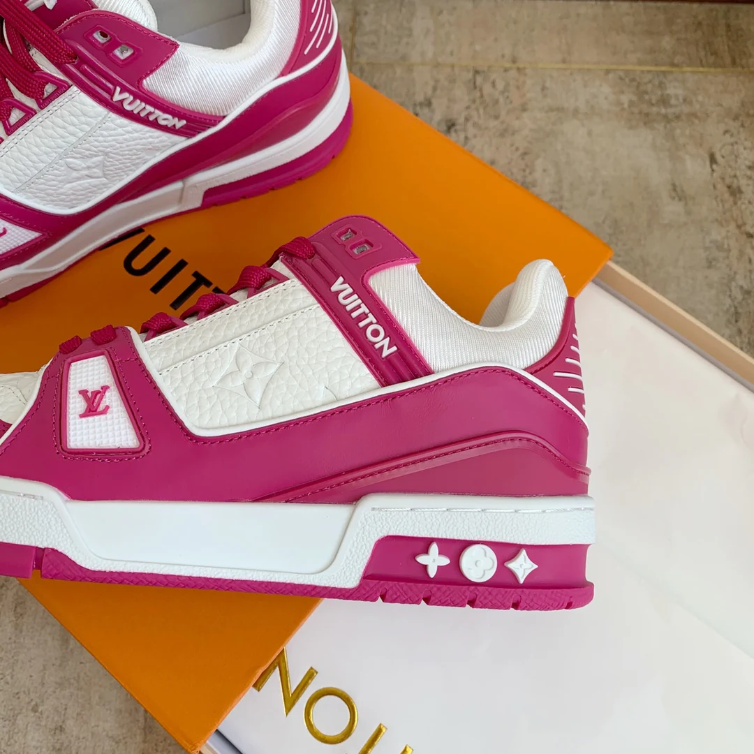 Кроссовки LV Trainer Series - Спортивная обувь - Розовые