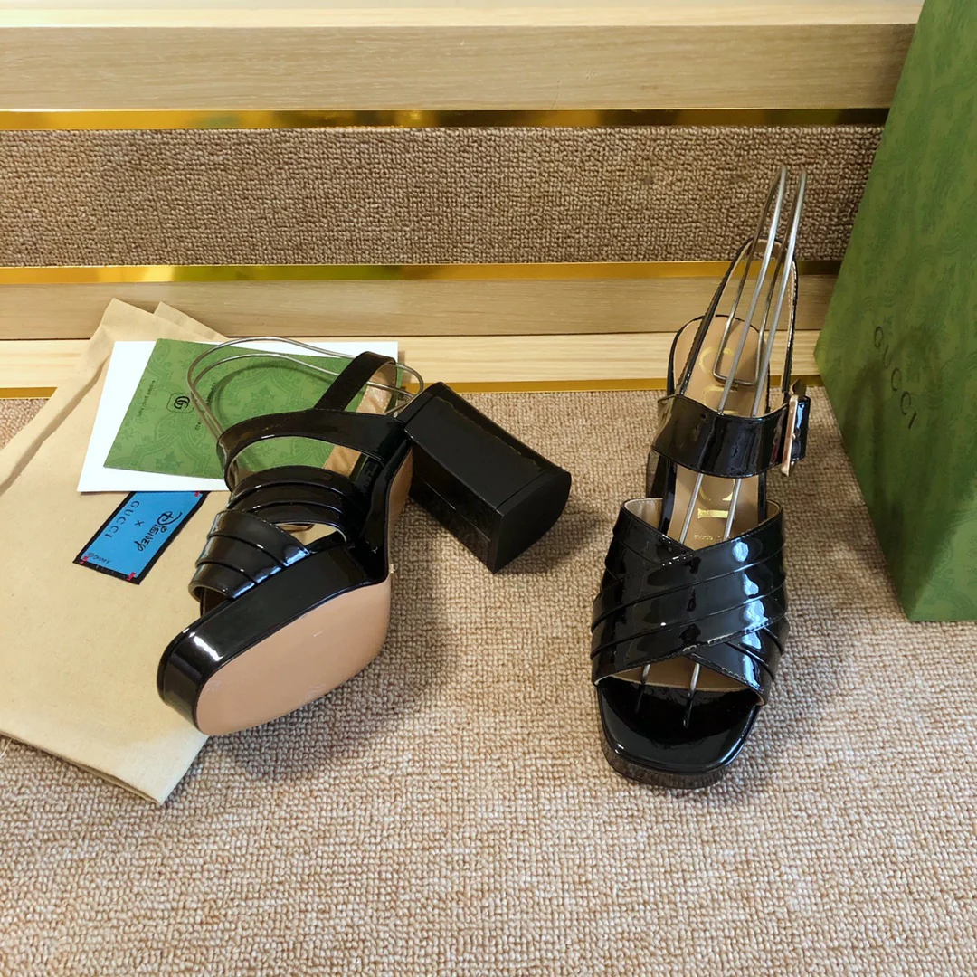 Gucci - Туфли на высоком каблуке - Босоножки на высоком каблуке