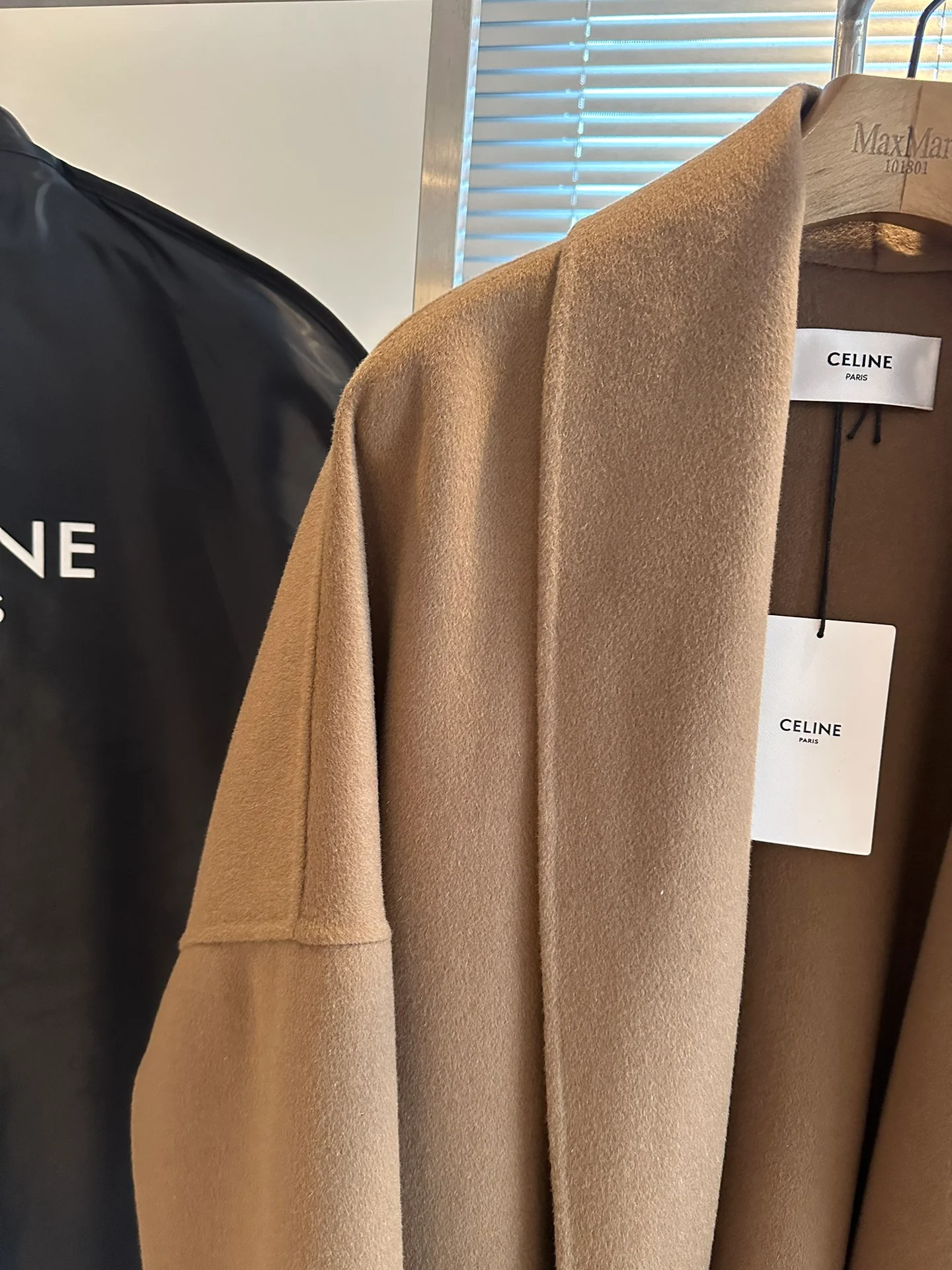 Повседневный кашемировый халат Celine 2403 - коричневый