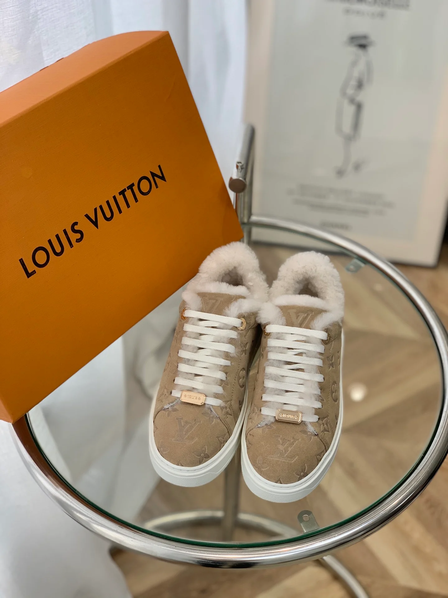 Обувь LV - шерсть - повседневная обувь