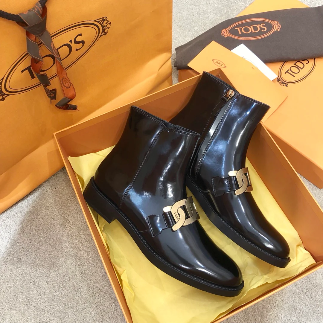 Tods - Ретро - На застежках - Ботильоны