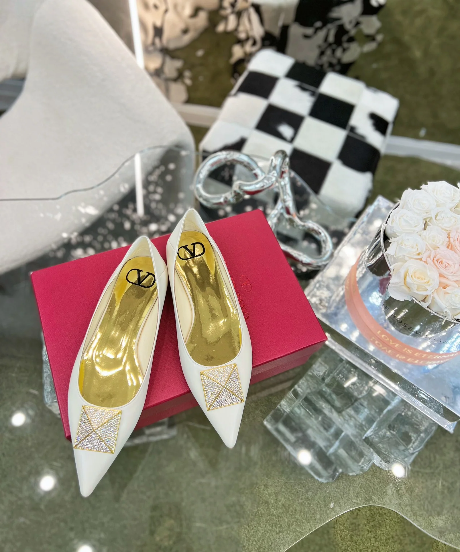 Valentino - Балетки через плечо