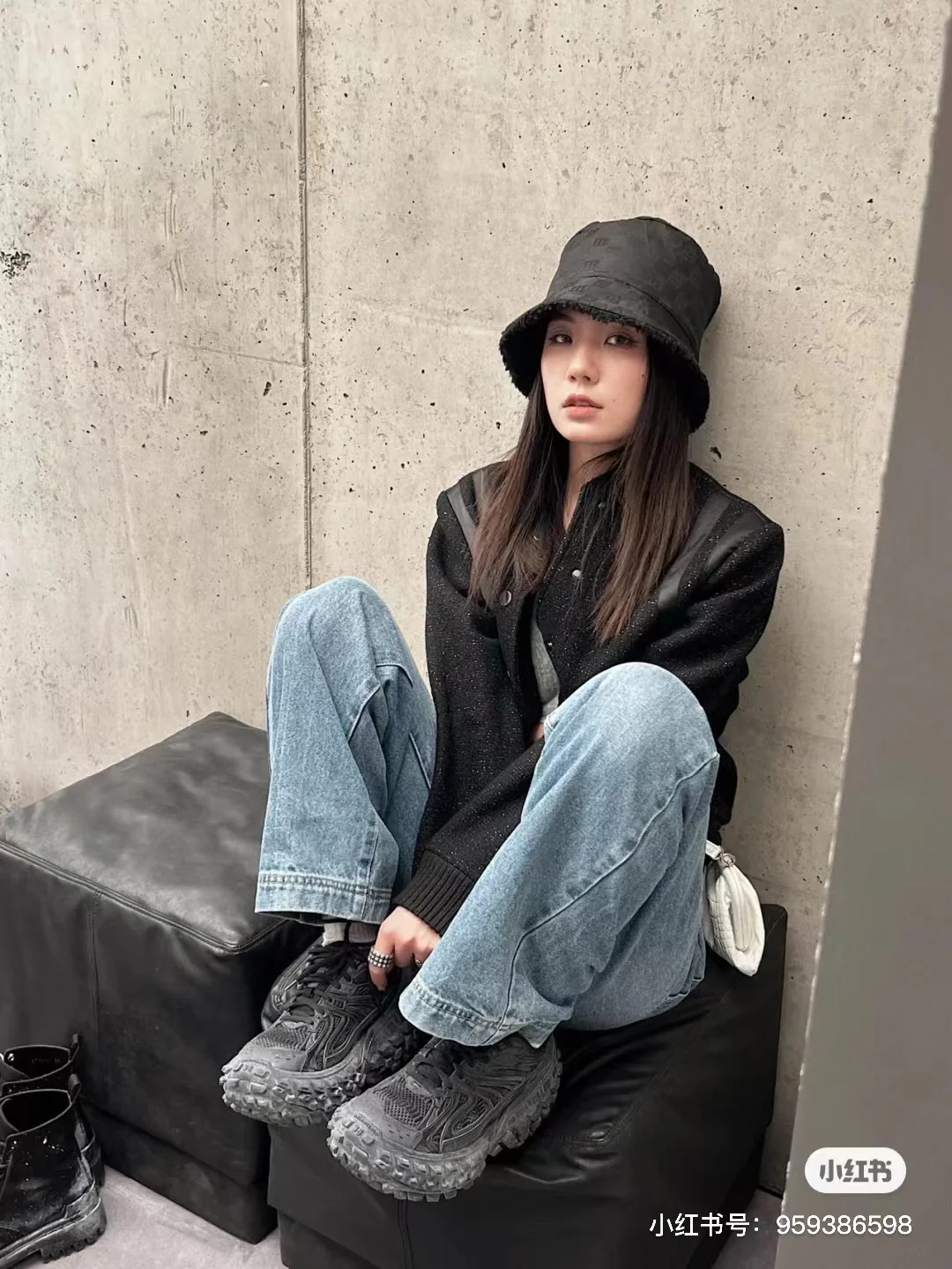 Balenciaga - Черные массивные туфли