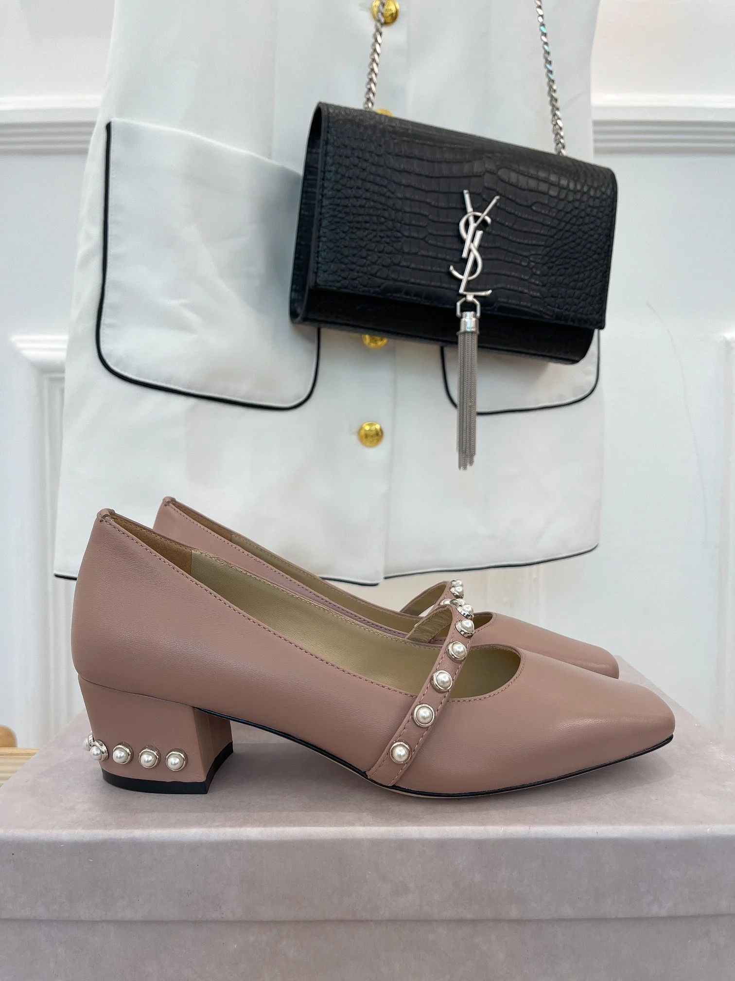 Jimmy - Новинки начала осени 2022 года - Балетки Pearl