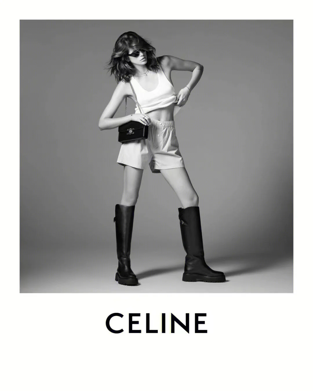 Новинка сезона осень/зима 2022 от Celine - Ботинки на платформе - Фотографии вживую