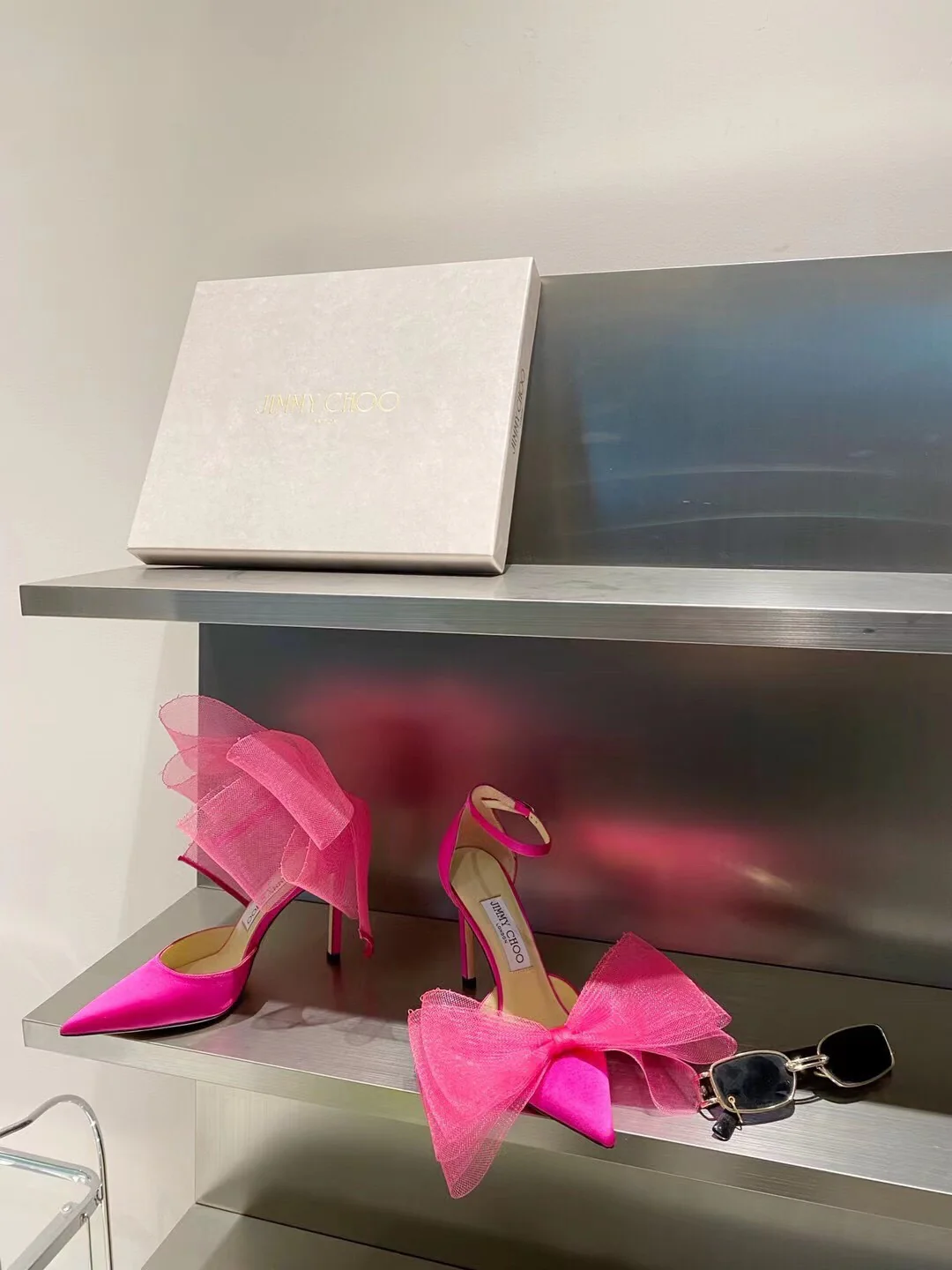 Джимми - Коллекция ?Ранняя весна? - Бантик - Туфли на высоком каблуке