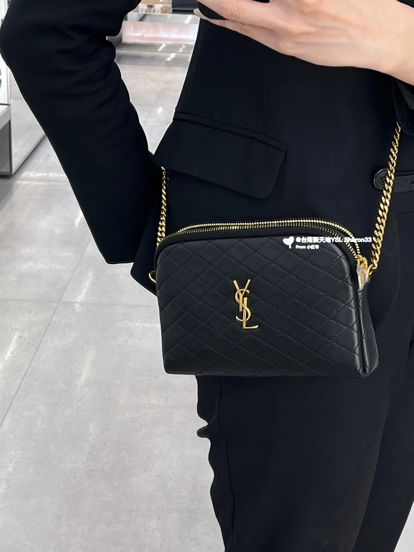 Сумка YSL Gaby из овечьей кожи