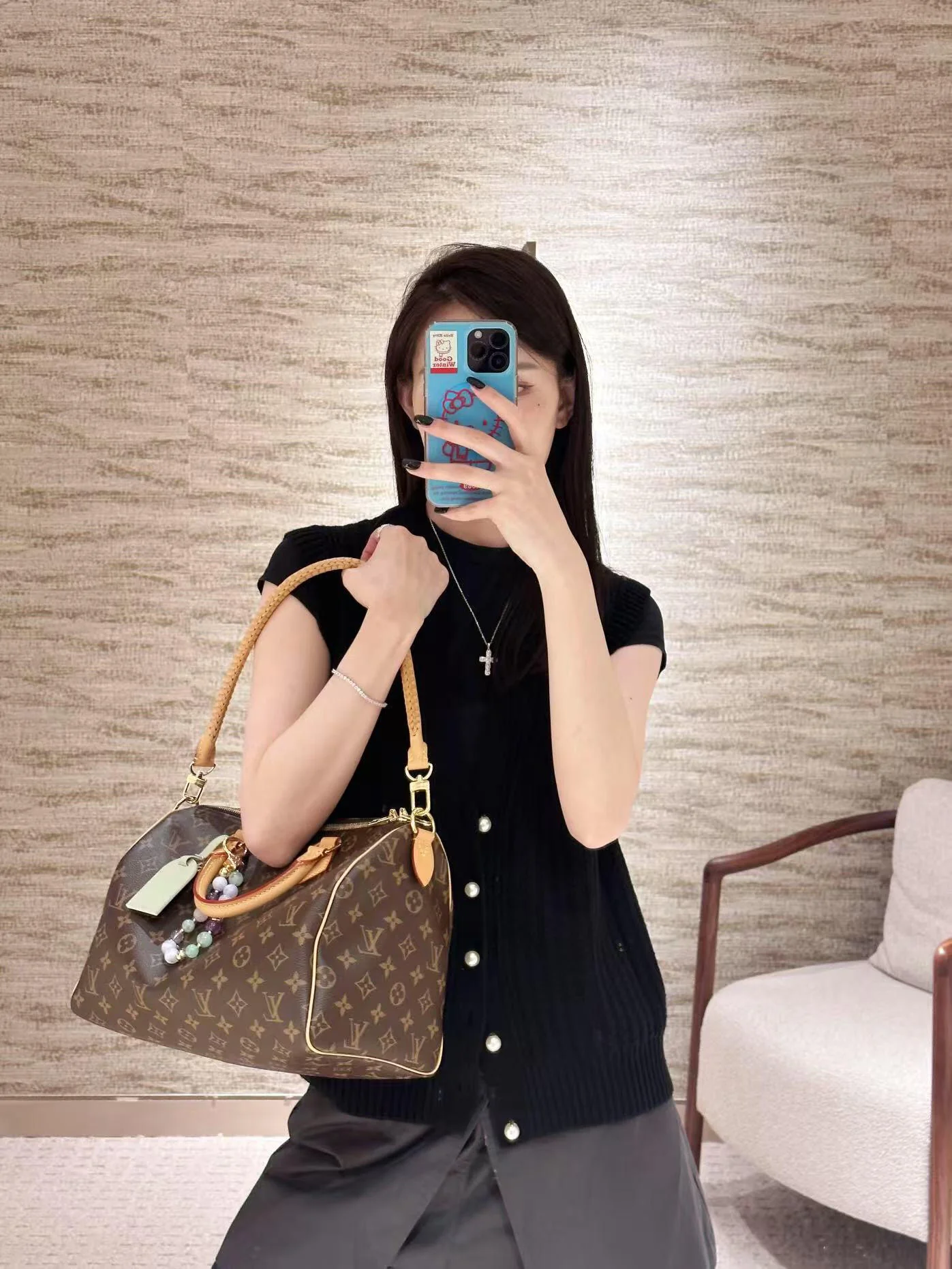 LV-m15107-speedy-soft-30-lucky handbag-classic monogram