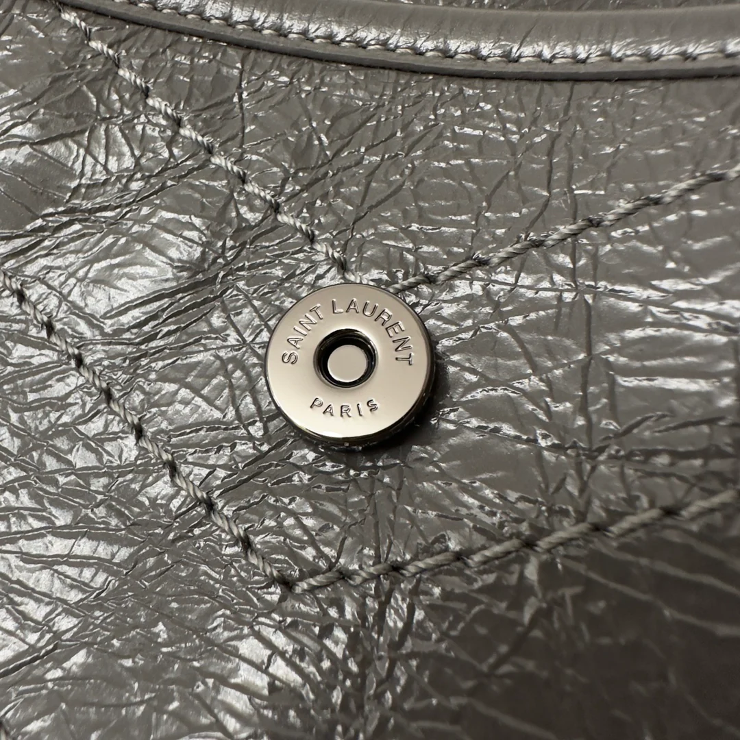 YSL-niki-baby-22cm-cowhide-grey