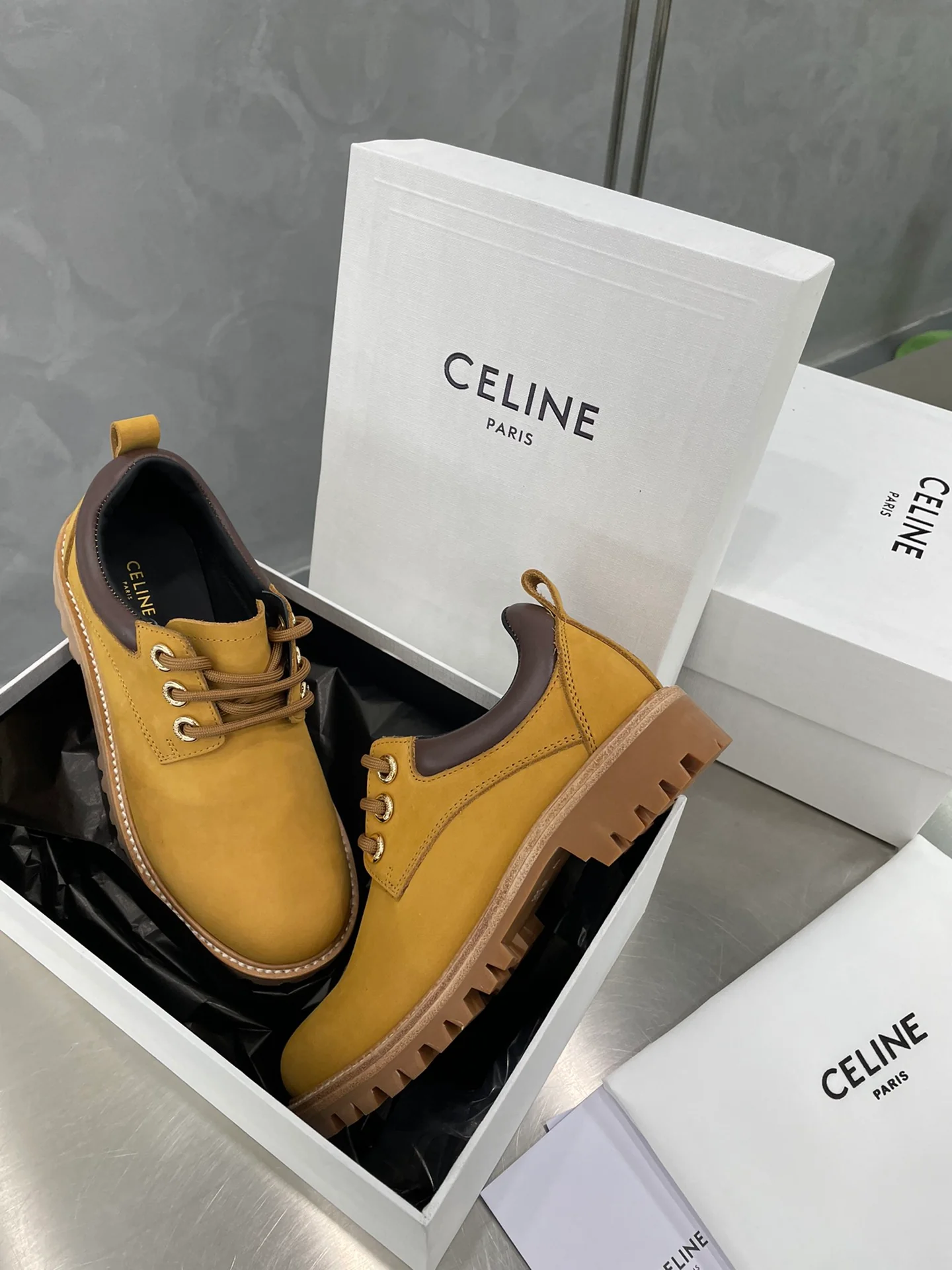 Сапоги для верховой езды Celine - модель унисекс - изображение из коллекции