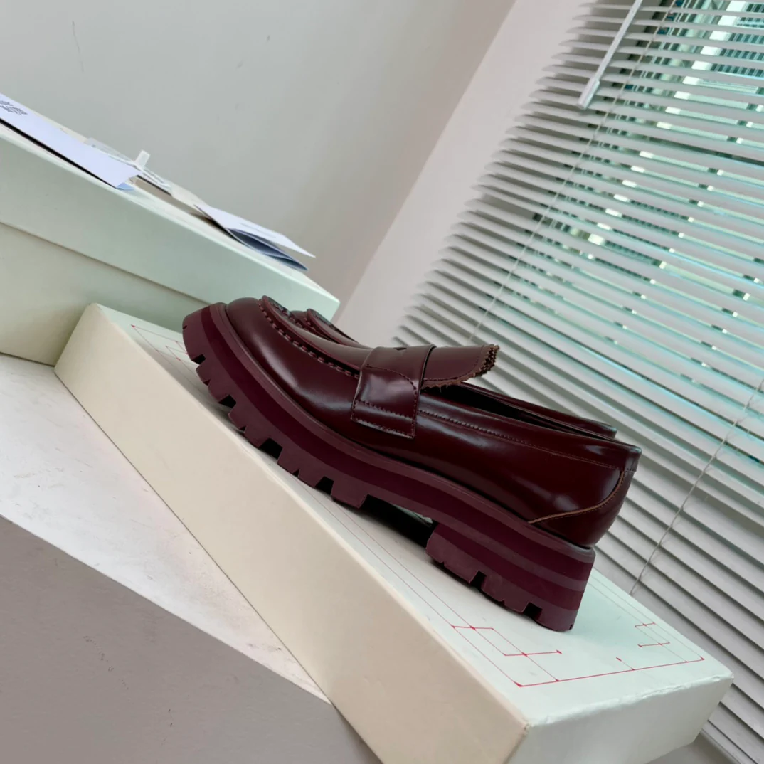 Лоферы на платформе McQueen - 2