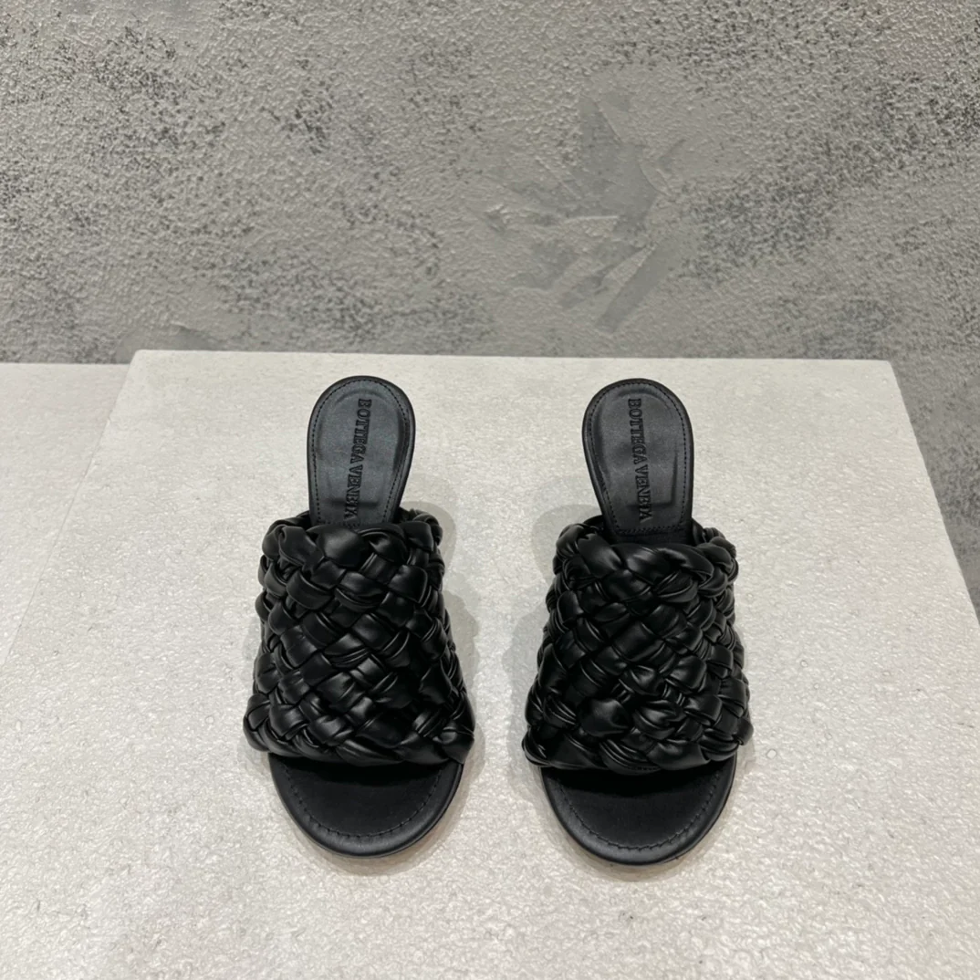 Новинка BV-22s - Плетеные туфли на высоком каблуке - Размеры 35-39-40-43 (Индивидуальные заказы возврату и обмену не подлежат)