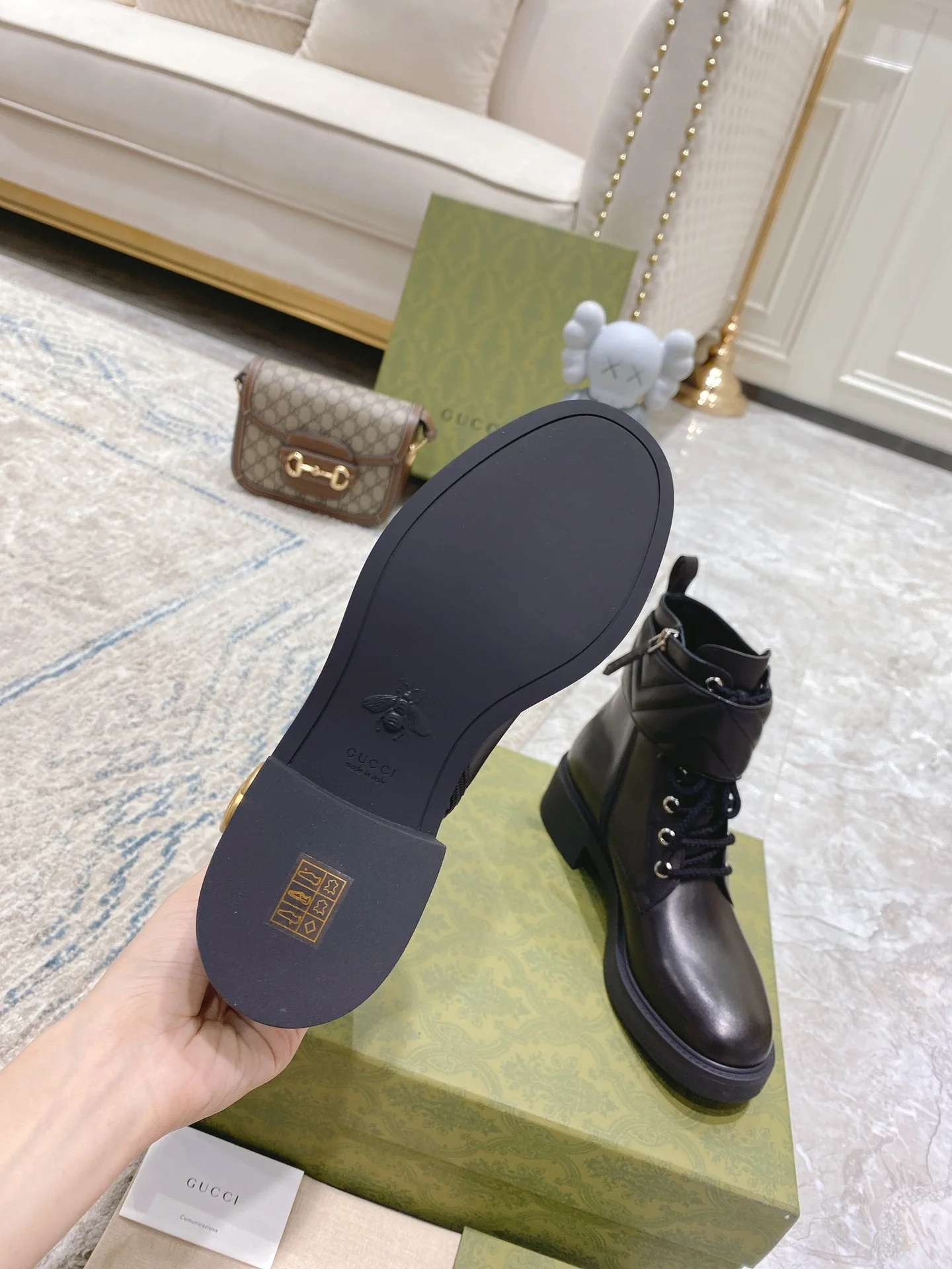 Ботинки Gucci 22ss Dr. Martens