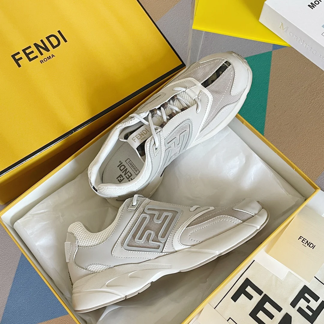 Кроссовки Fendi — парные — Off White
