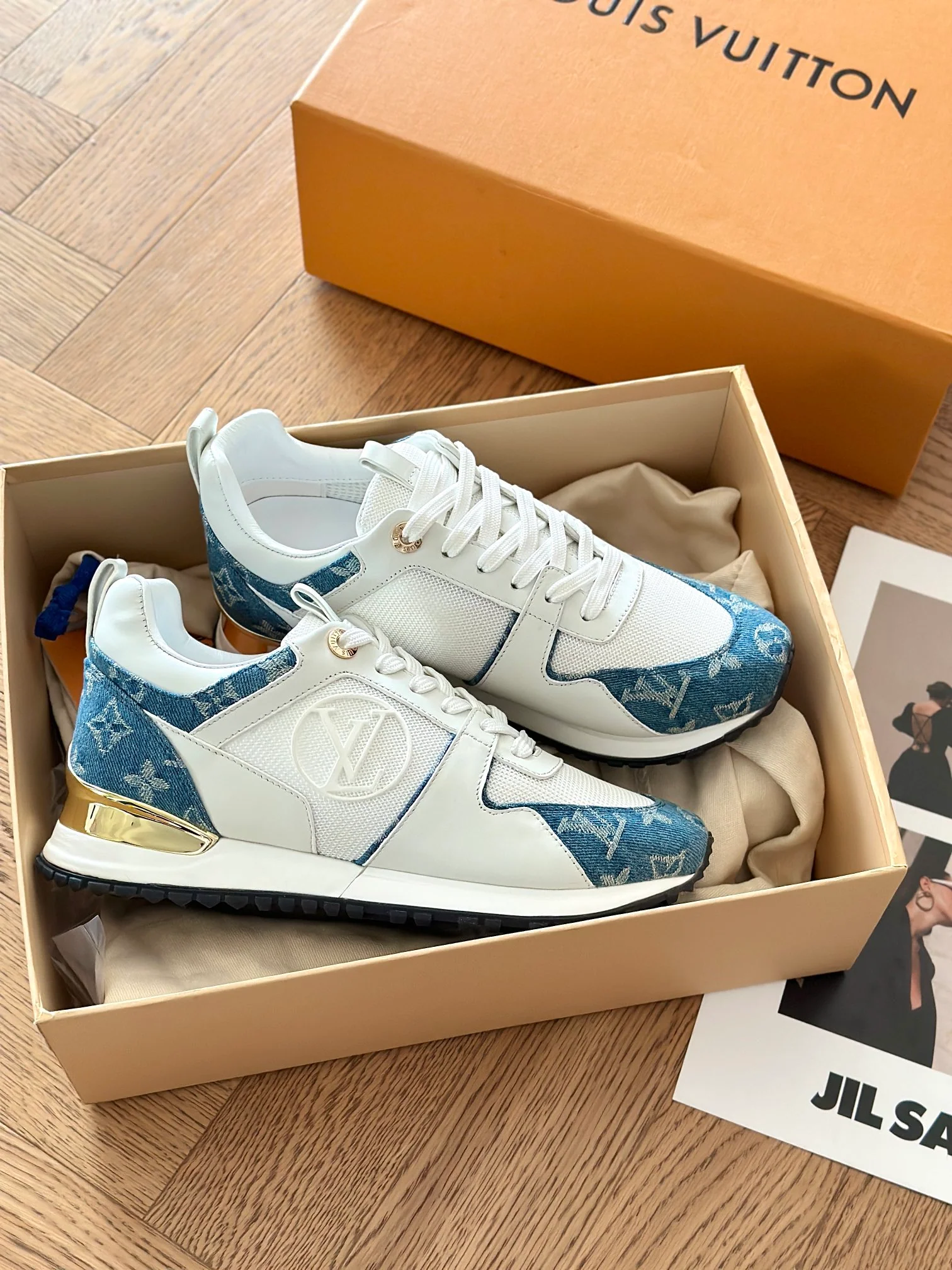 Кроссовки LV Runaway - Джинсовые - Синие