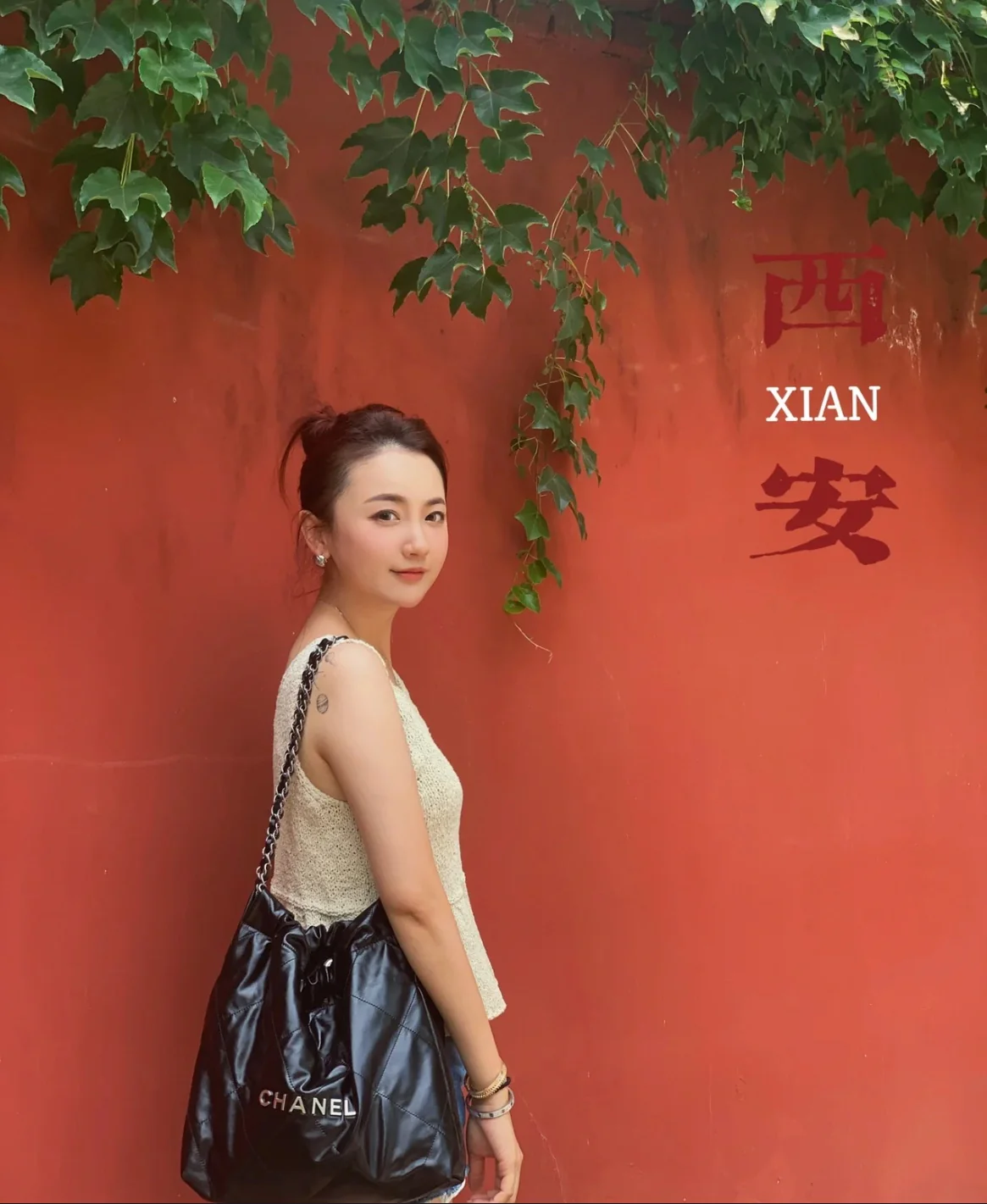 Сумка Chanel 22p 22bag, маленькая, черная, с серебряной пряжкой - 1 шт.