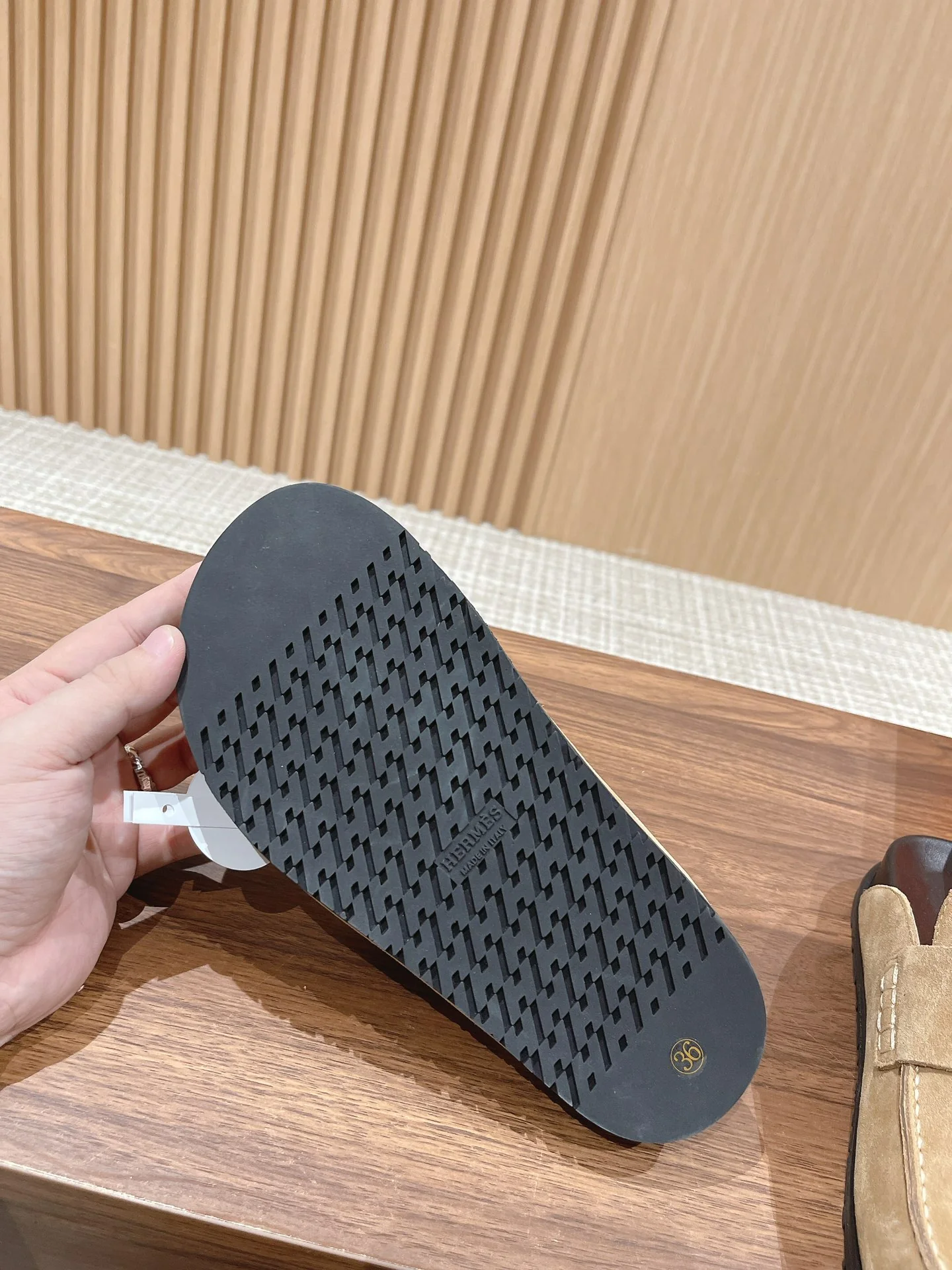 Биркенштоки Hermes - Светло-коричневые - 1