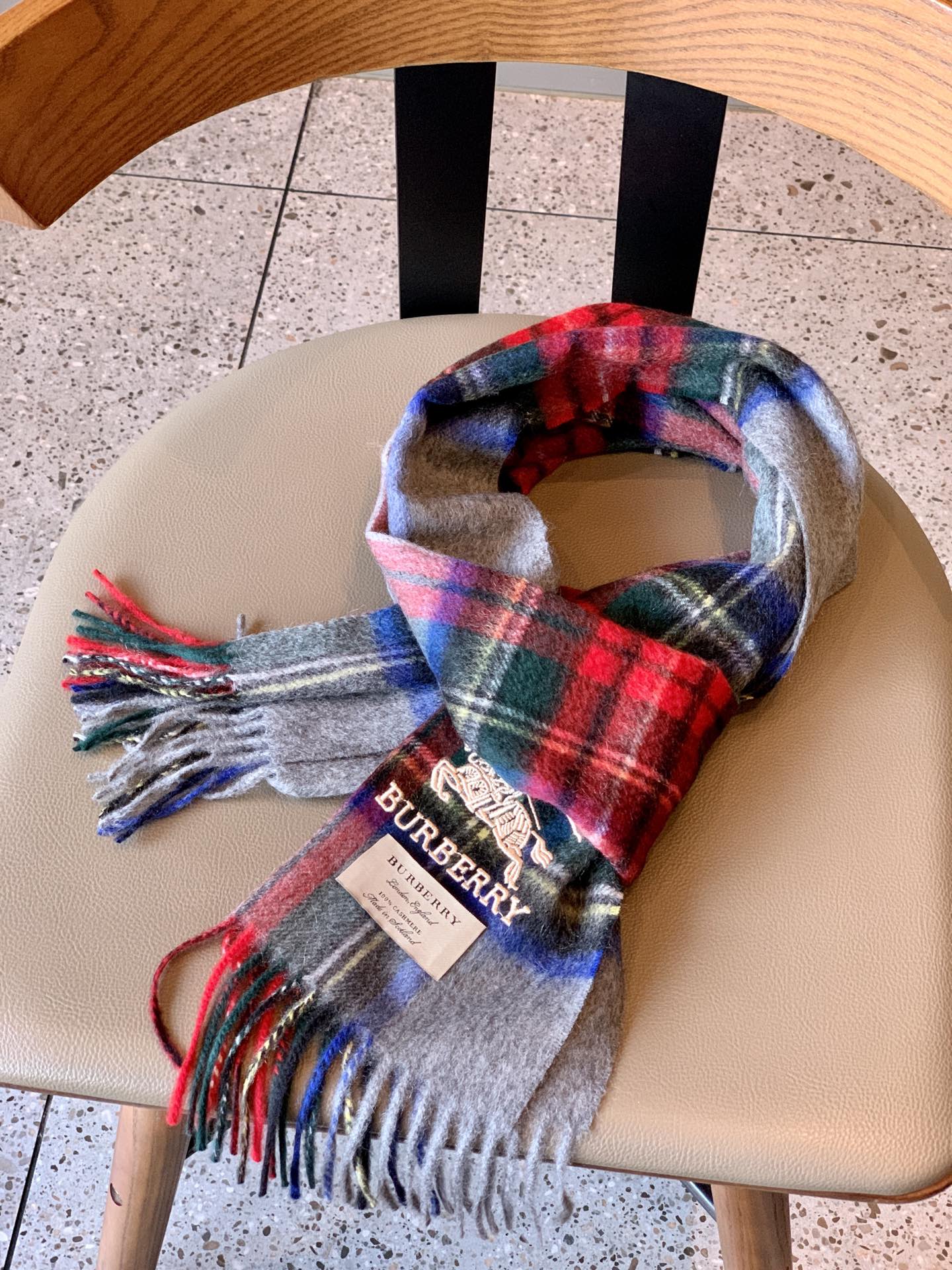 Кашемировый шарф Burberry - 30 см - 195 см - 1