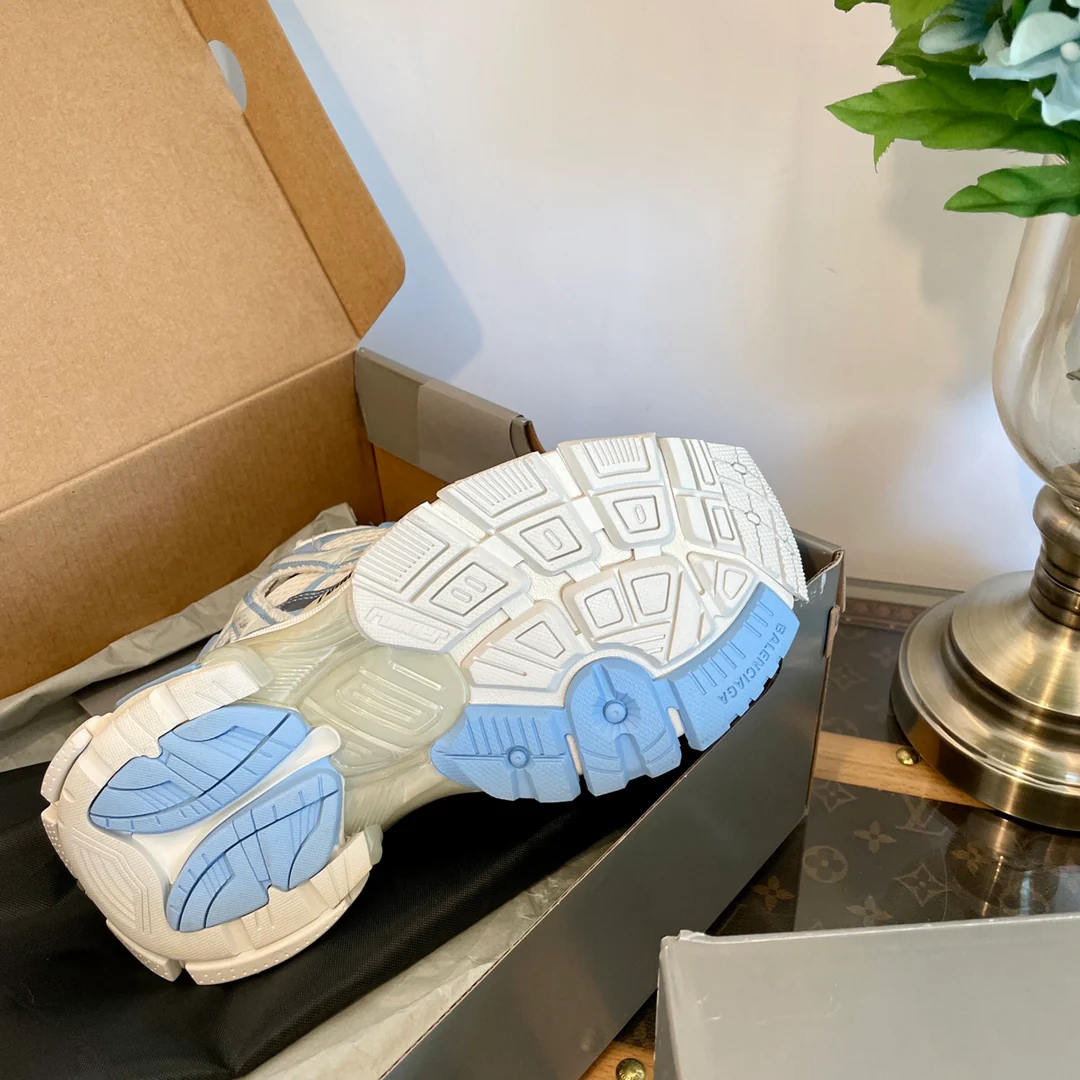 Кроссовки Balenciaga 7th Generation Retro Dad Sneakers - белые и синие