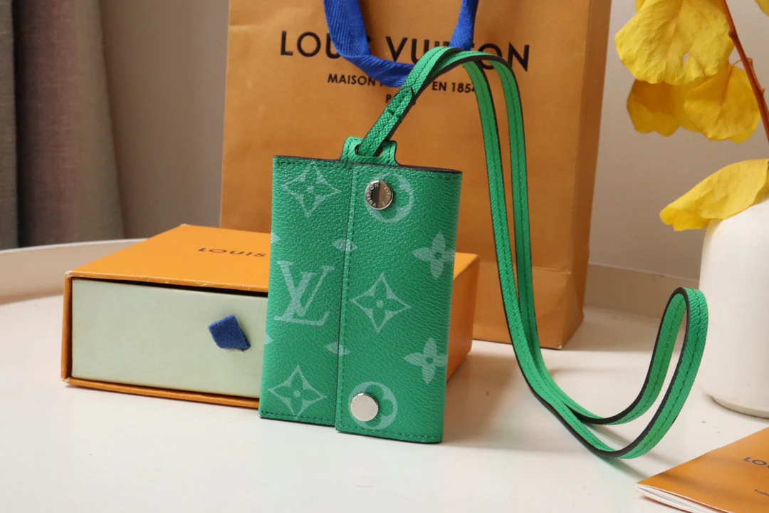 LV-m83153-Держатель для визитных карточек Lane-Зеленый