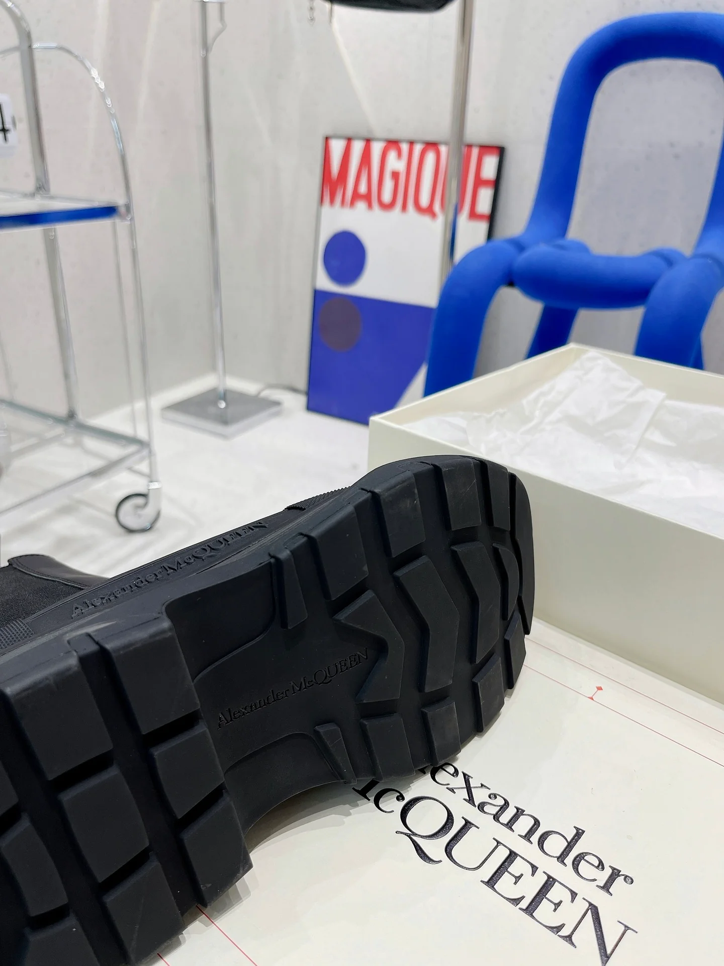 Коллекция McQueen 2022 года с подиума - Ботильоны - 2