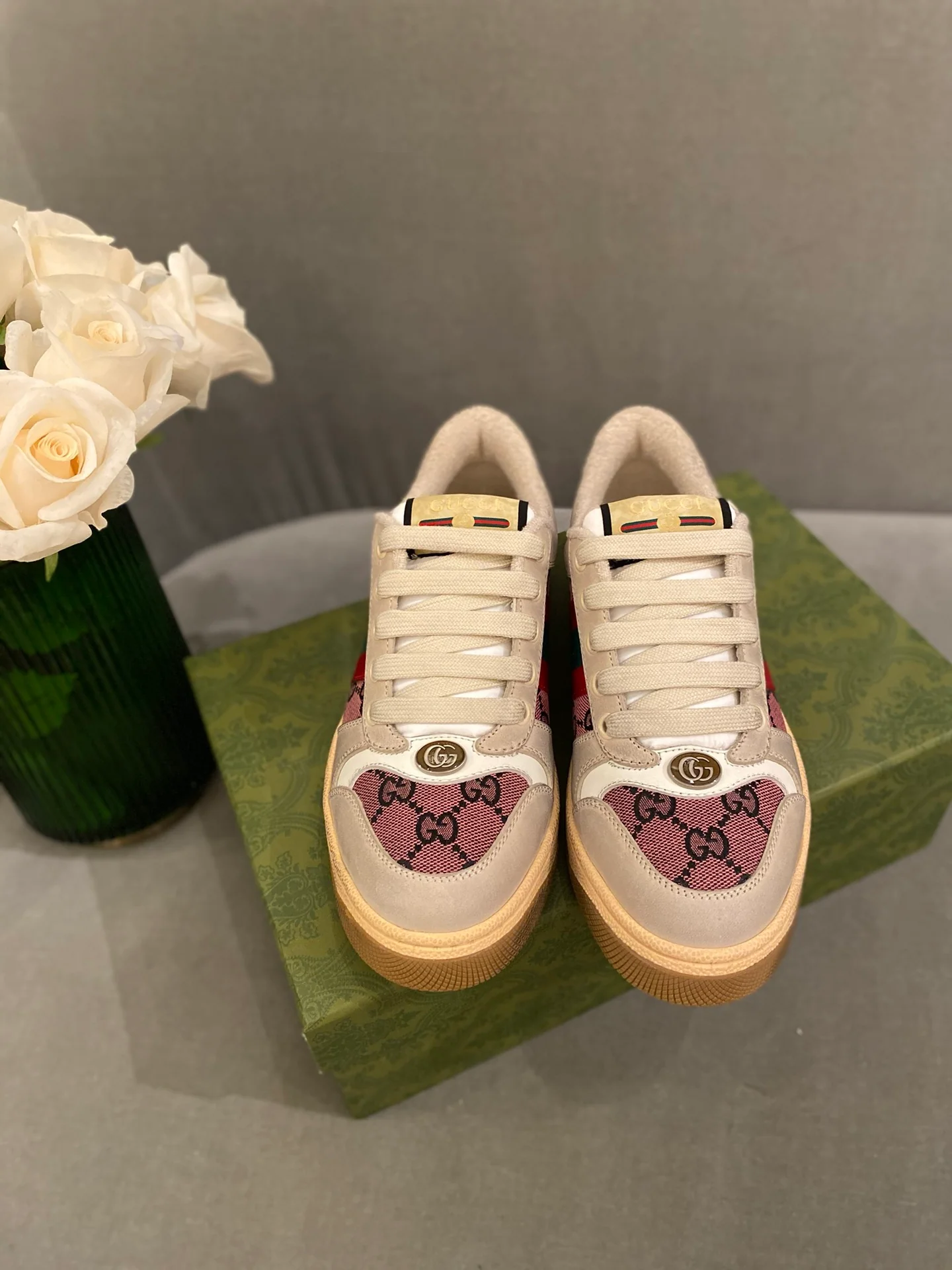 Gucci - Грязные туфли - Кроссовки - 4