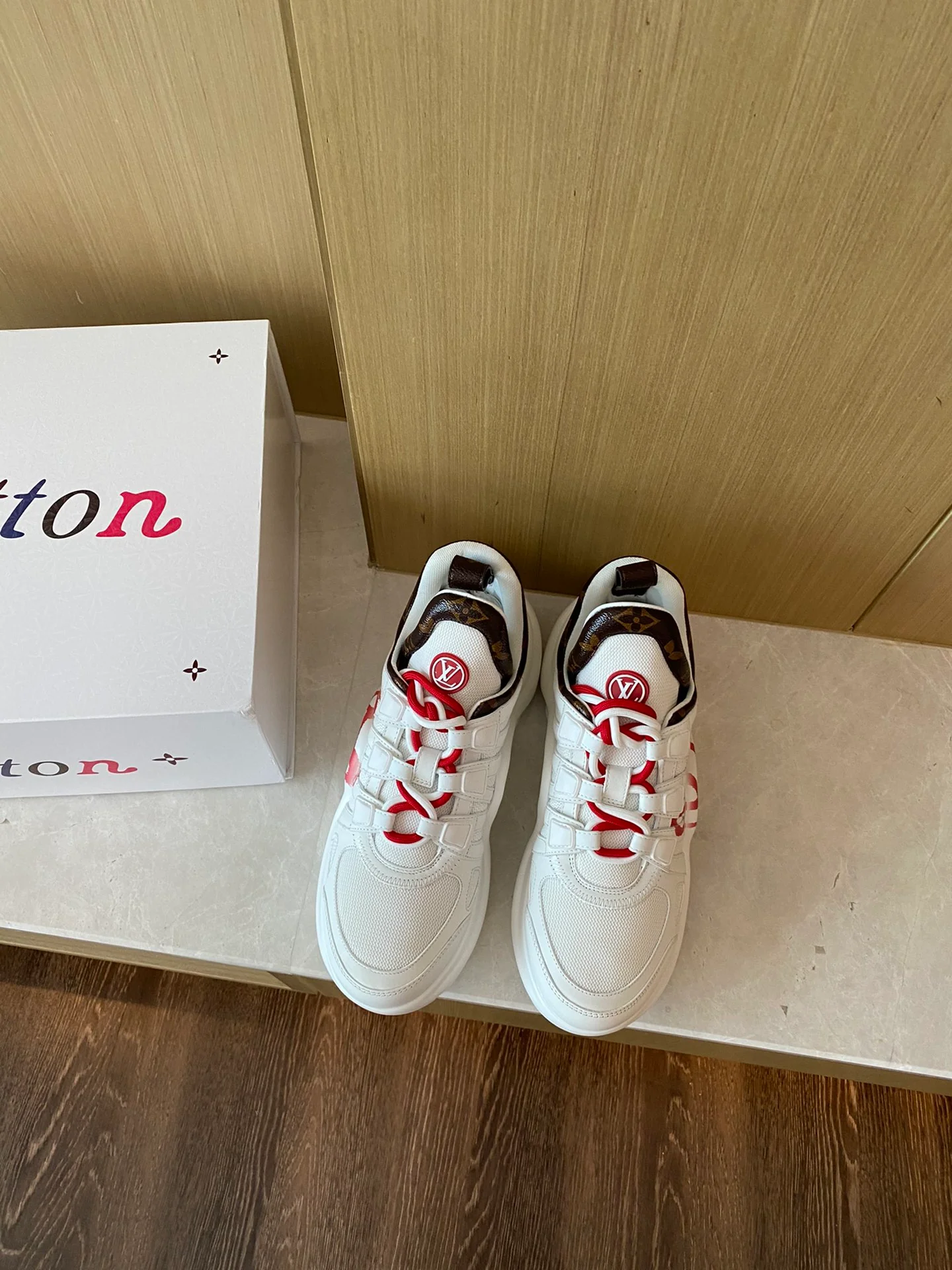 Обувь LV - кроссовки LV Trainer - 12