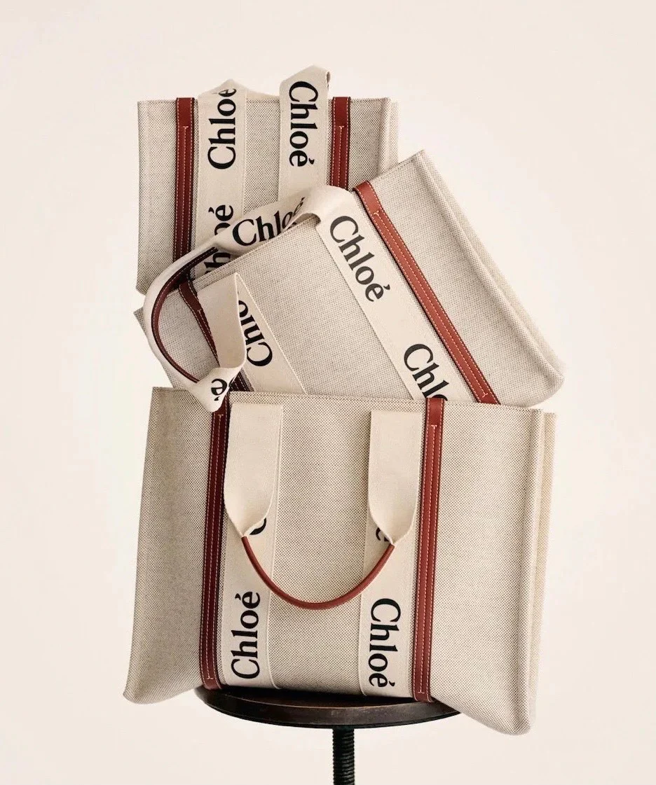 Сумка-тоут Chloe Woody - Таблица размеров