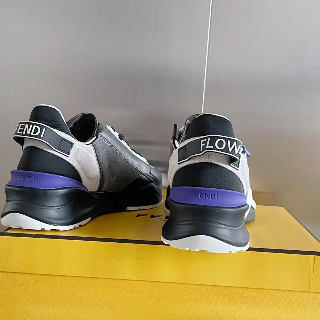 Fendi - Повседневные кроссовки - Серые