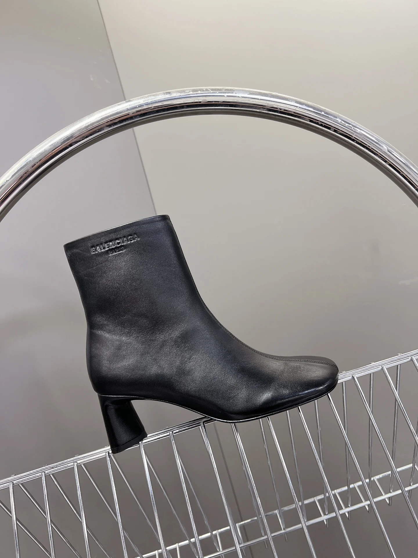 Ботильоны Balenciaga 2024 - черные