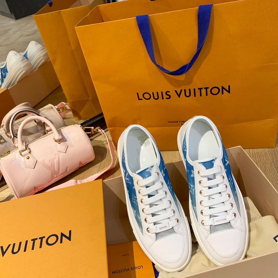 Обувь LV - LV Charlie - Весна 2022 - Низкие - Синие