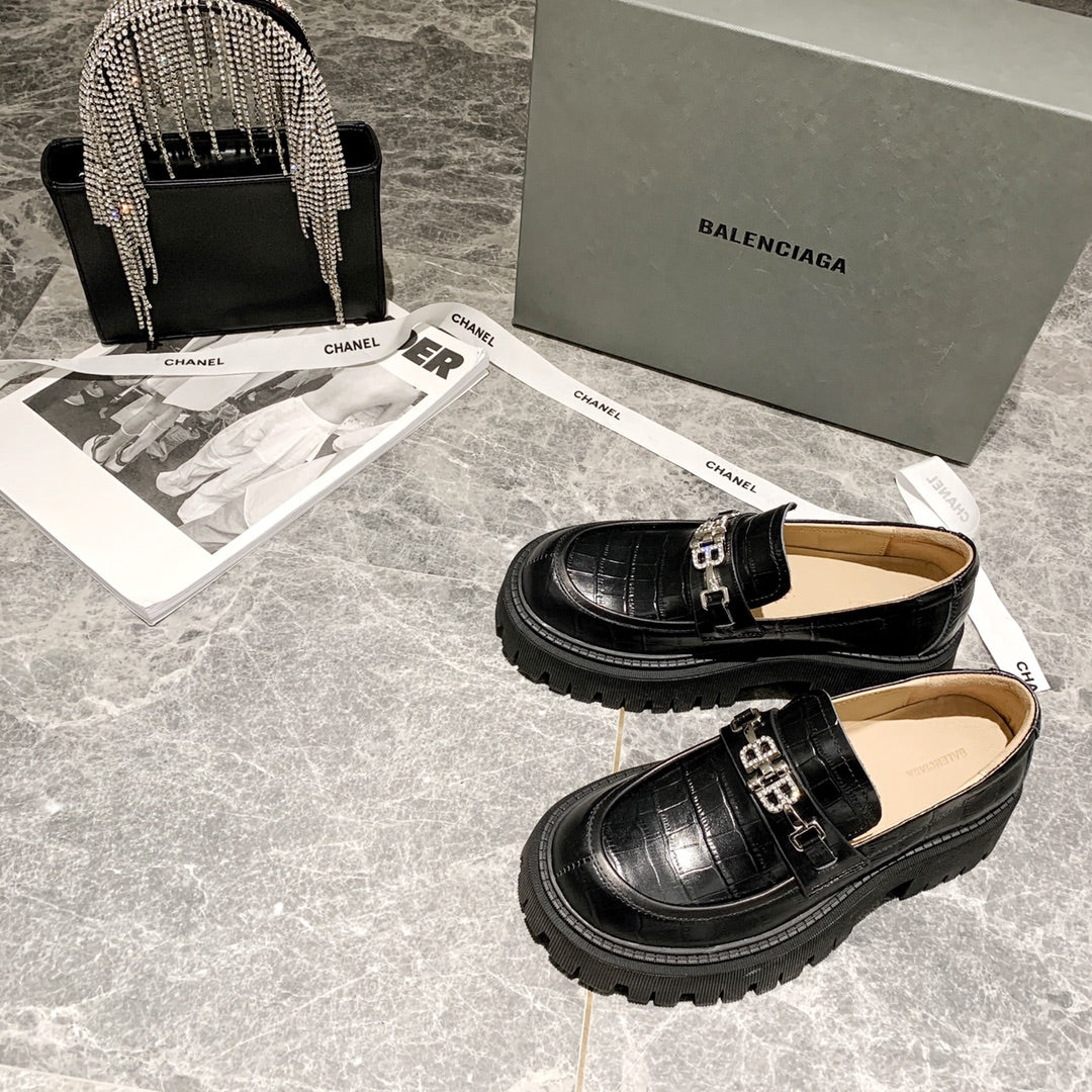 Balenciaga - Туфли на платформе - Лоферы
