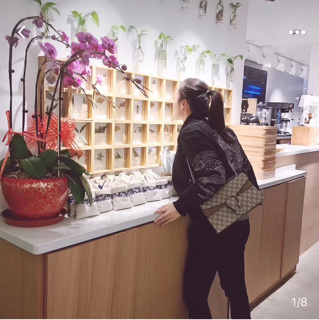 Gucci-经典酒神包-上身图分享