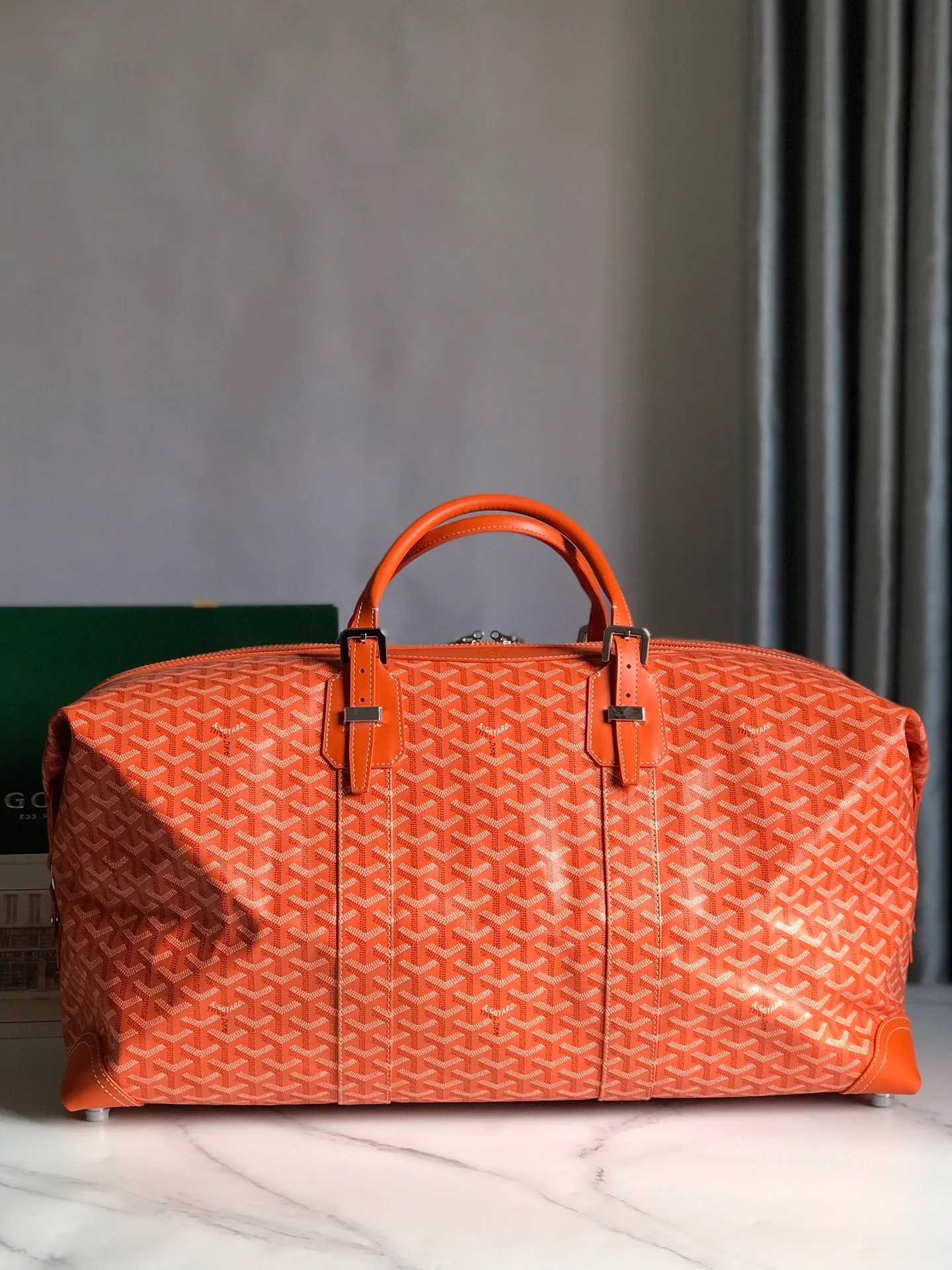 Дорожная сумка Goyard Boeing - оранжевая