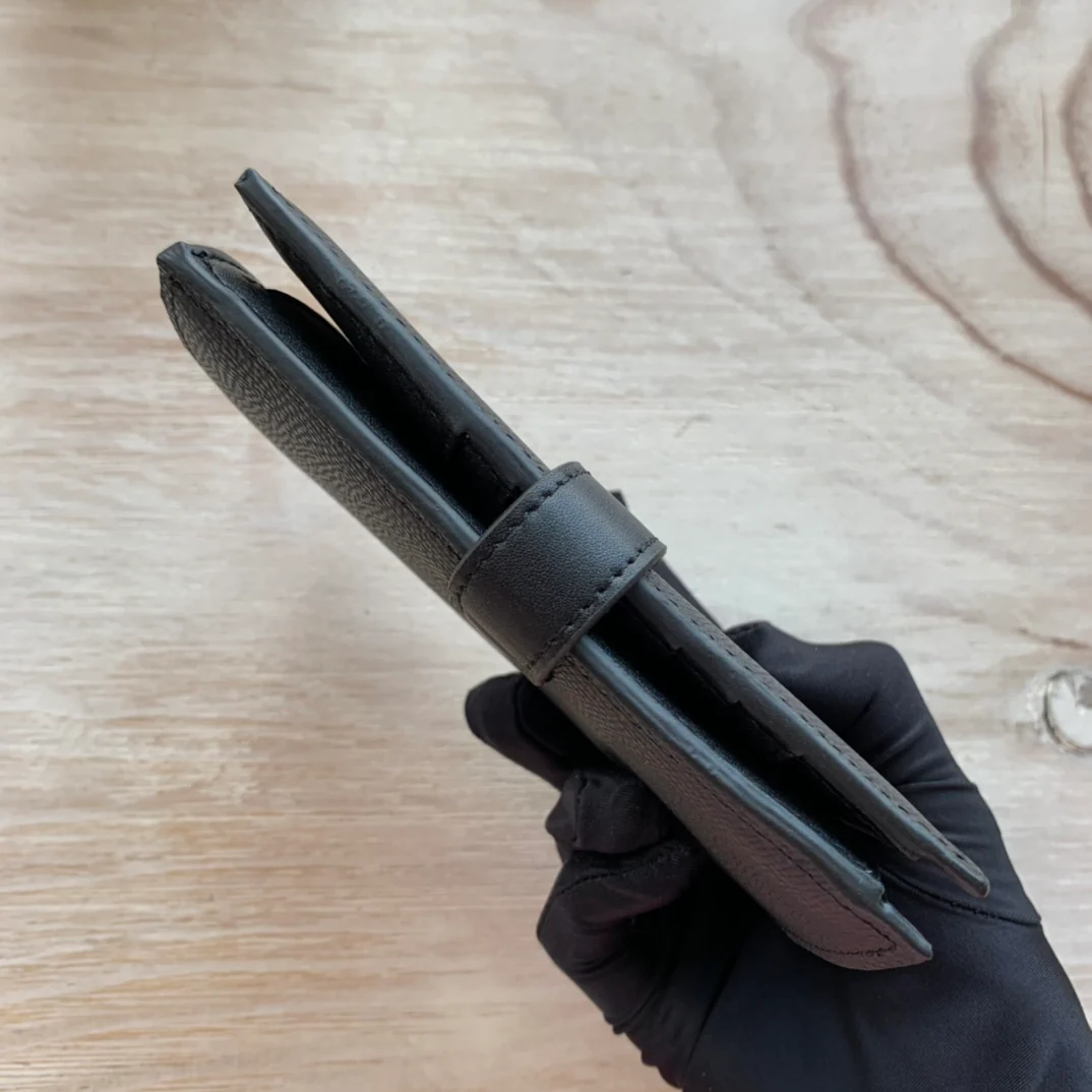 Кошелек Celine Strap из зернистой телячьей кожи - 11