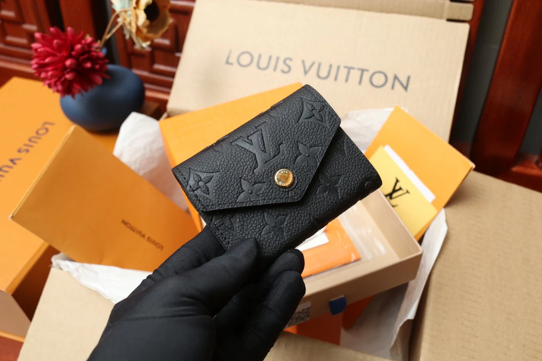 Кошелек LV-m62935-zoe, короткий, черный