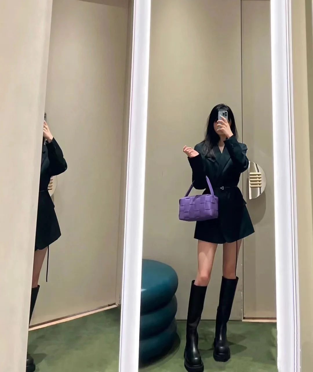 Новая модель BV 2022 — сапоги для верховой езды на платформе — фотографии вживую.