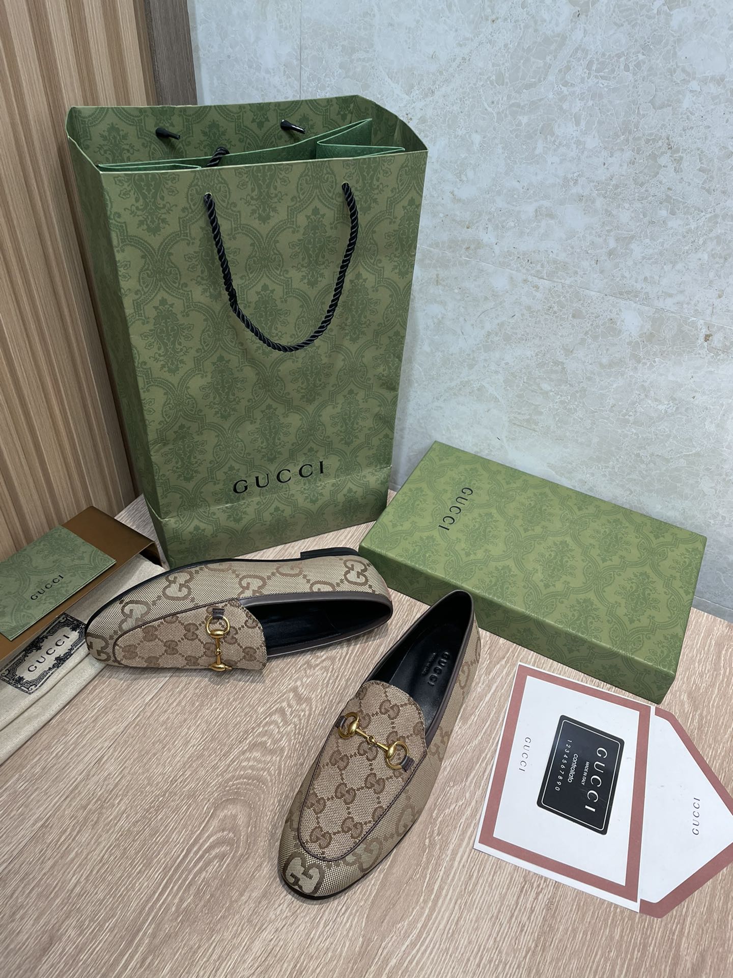 Лоферы на платформе Gucci - 5