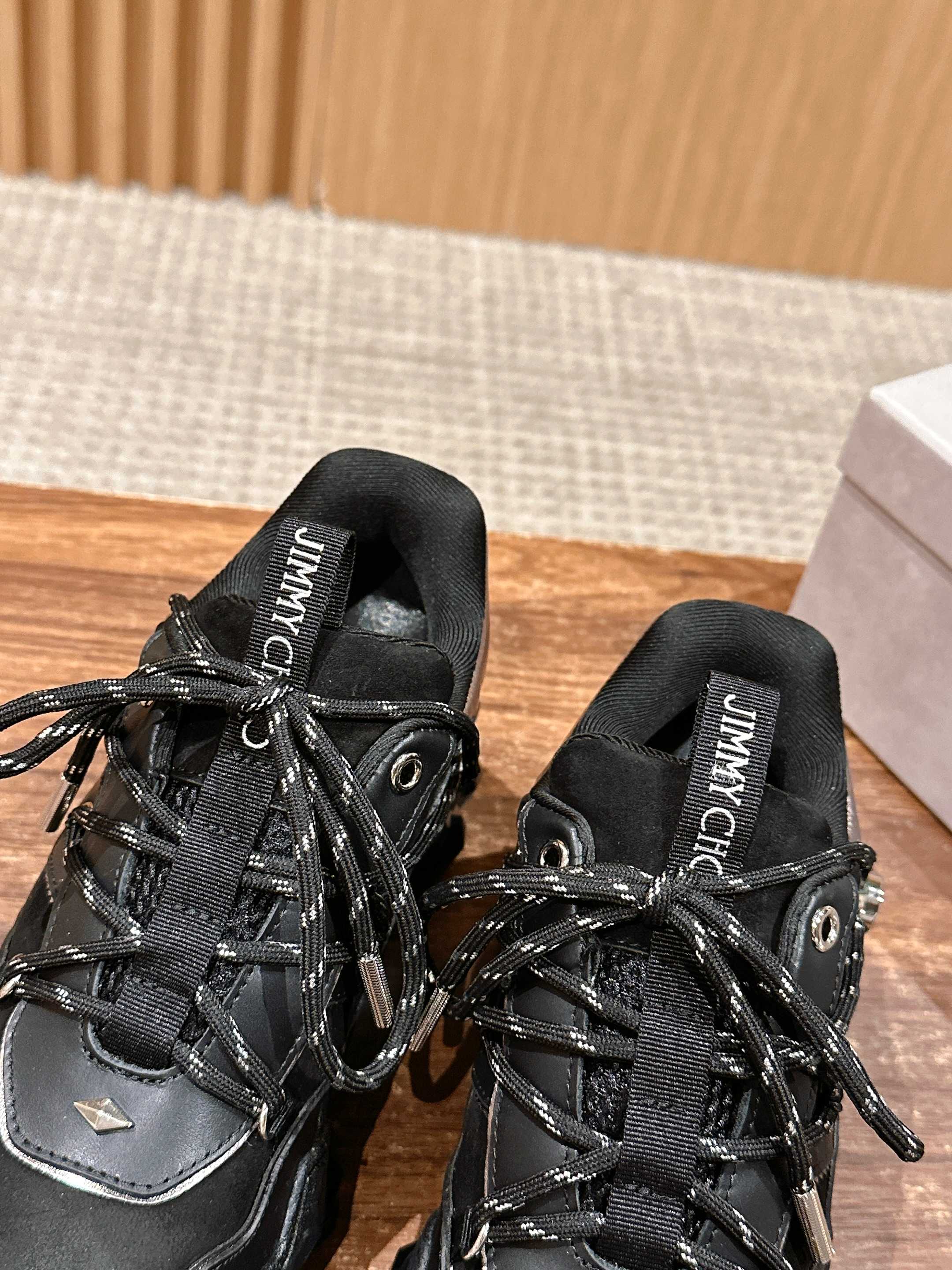 Парные кроссовки Jimmy Diamond Dad Shoes - черные